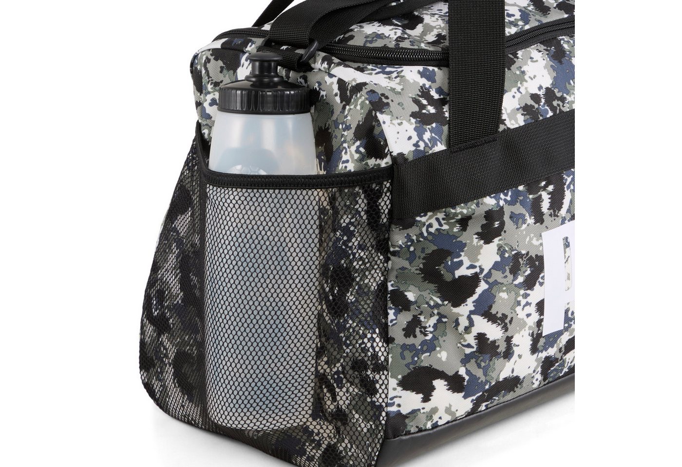 PUMA Sporttasche PUMA CHALLENGER AOP Small Sports Ba PUMA BLACK-CAMOUFLAGE AOP Bild 4