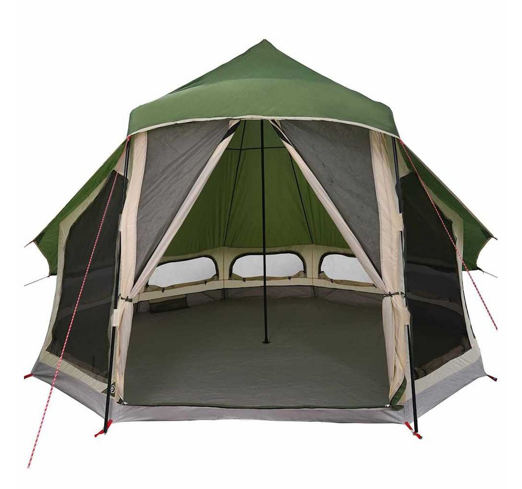 furnicato Faltzelt Familien-Tipi-Zelt 404 x 370 x 270 cm in Grün, (1 tlg) Bild 3