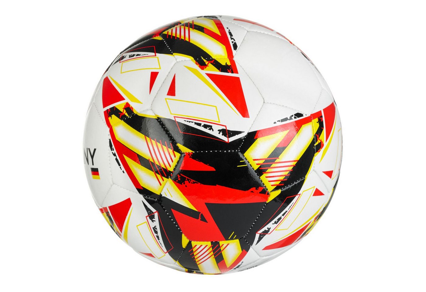 Derbystar Fußball Länderball Deutschland (Trainingsball) weiss/schwarz/rot/gelb - 1 Ball