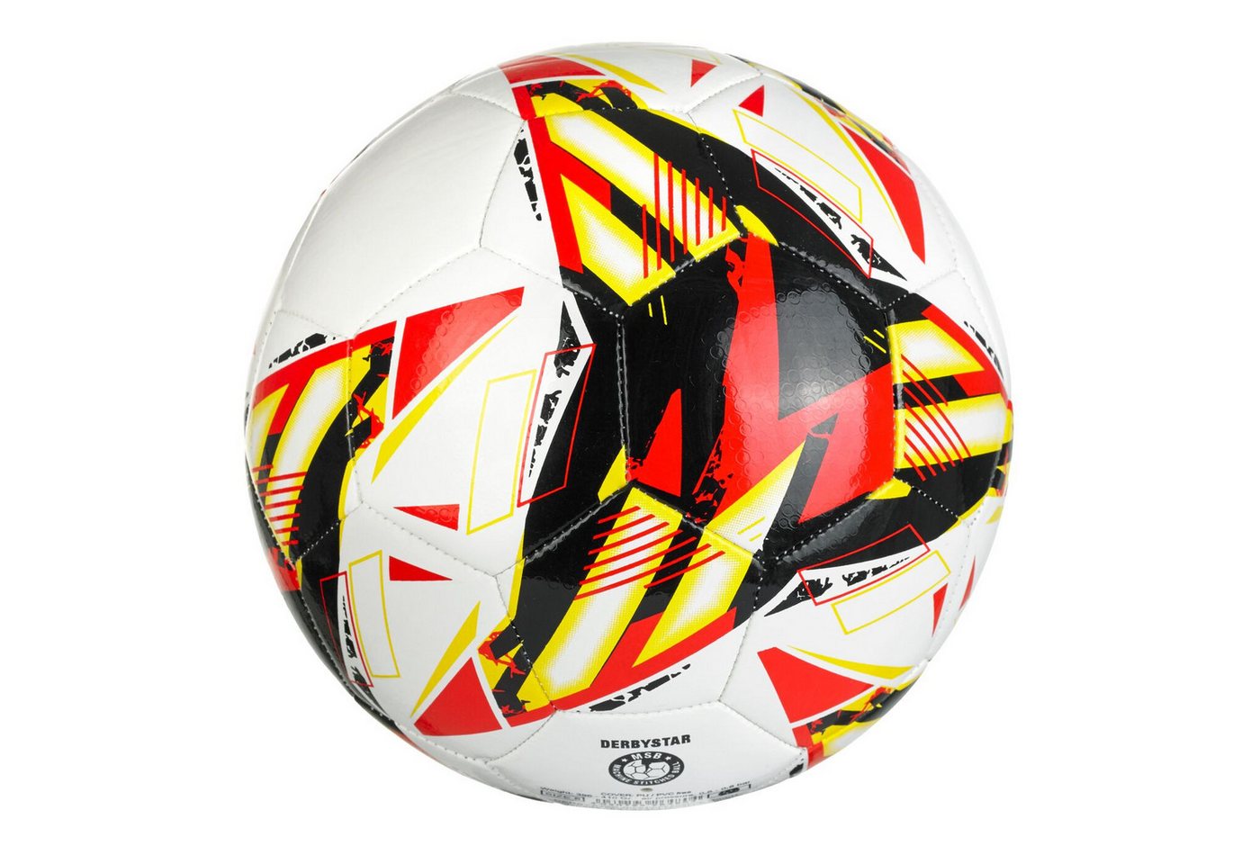 Derbystar Fußball Länderball Deutschland (Trainingsball) weiss/schwarz/rot/gelb - 1 Ball Bild 2