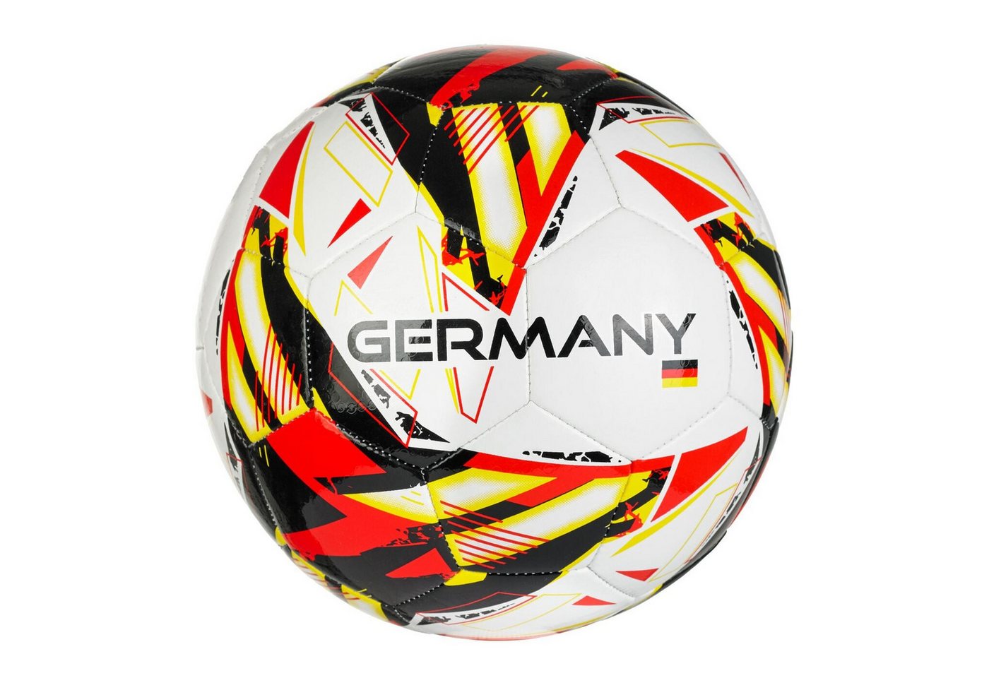 Derbystar Fußball Länderball Deutschland (Trainingsball) weiss/schwarz/rot/gelb - 1 Ball Bild 4
