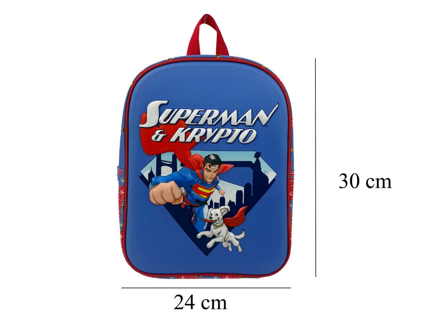 Superman Kinderrucksack Kindergartenrucksack mit Hauptfach