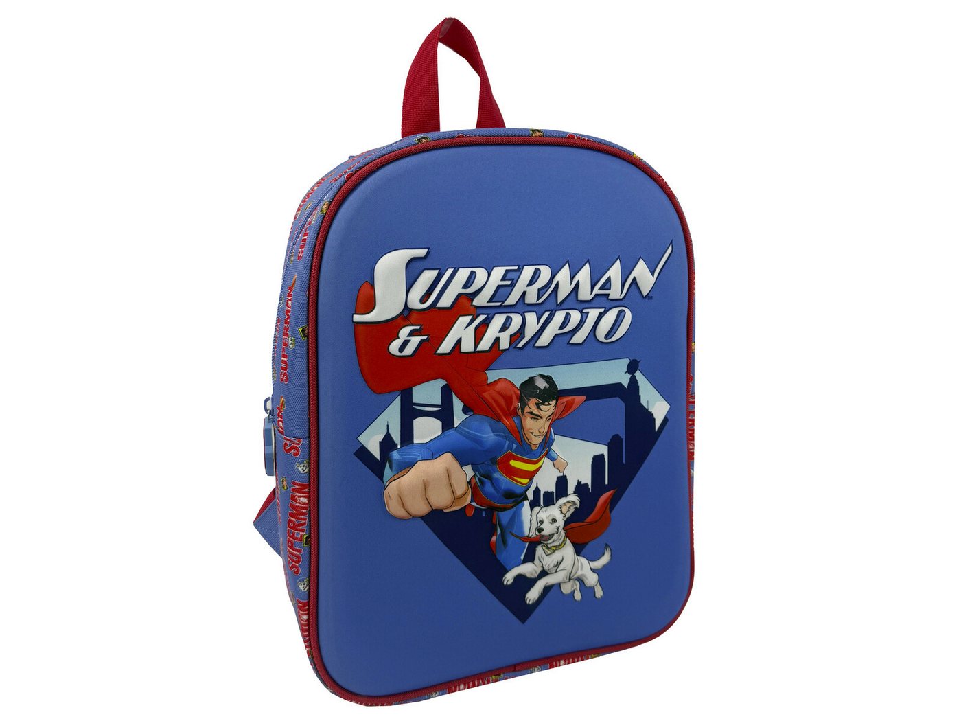 Superman Kinderrucksack Kindergartenrucksack mit Hauptfach Bild 3