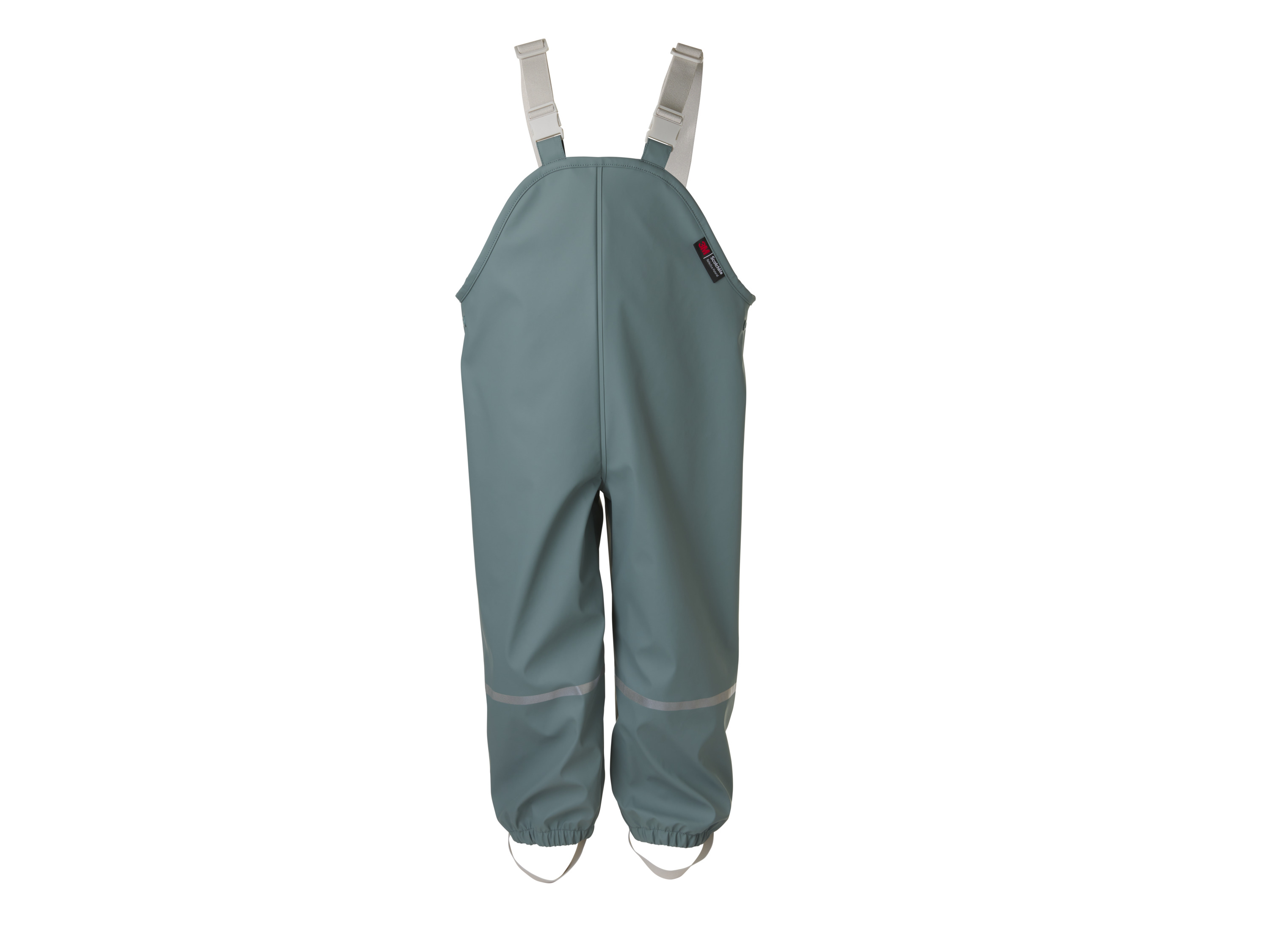 LUPILU® Baby Kleinkinder Matsch- und Buddel-Latzhose, gefüttert (Grün, 98/104) Bild 2