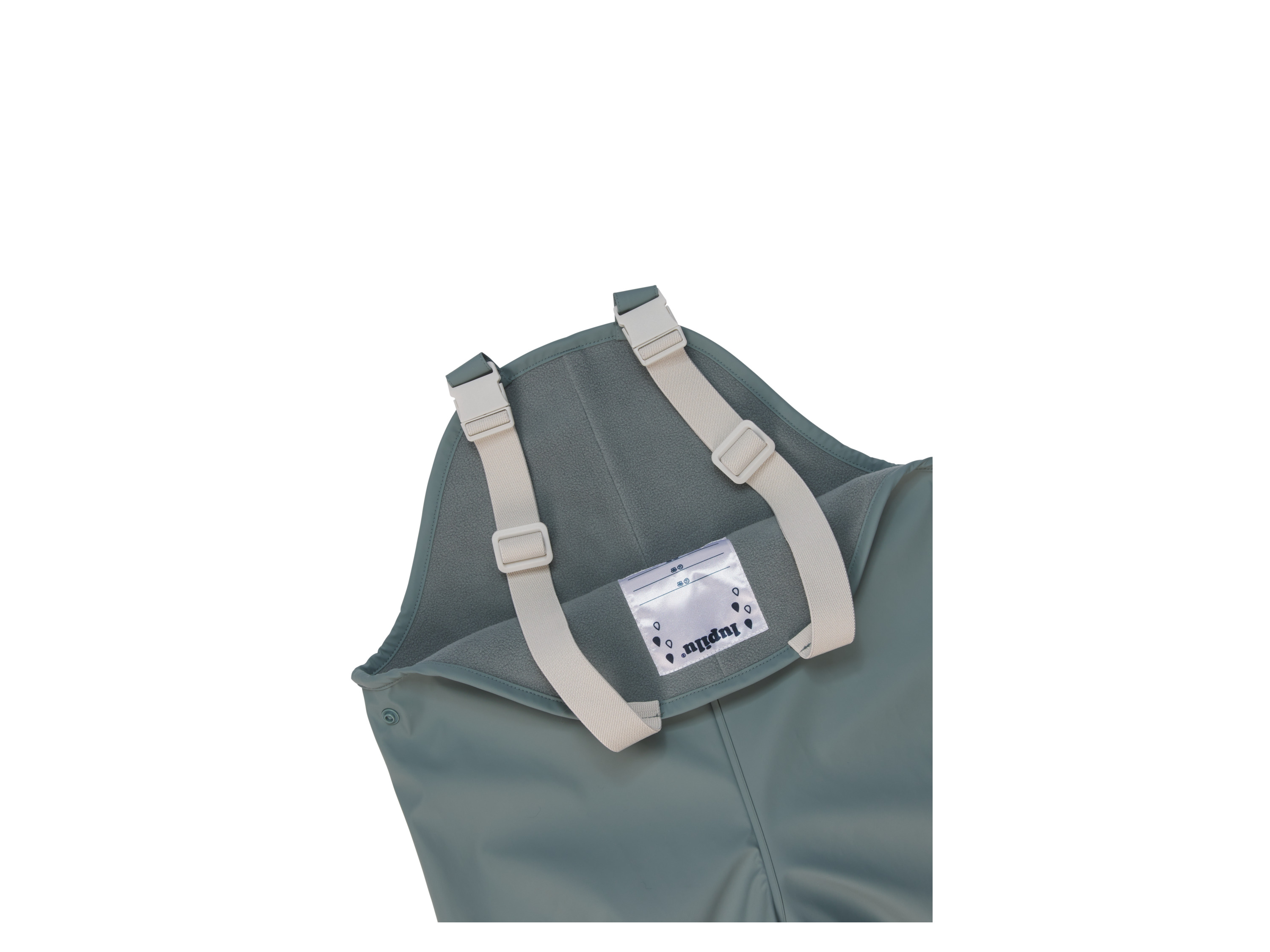 LUPILU® Baby Kleinkinder Matsch- und Buddel-Latzhose, gefüttert (Grün, 110/116) Bild 2