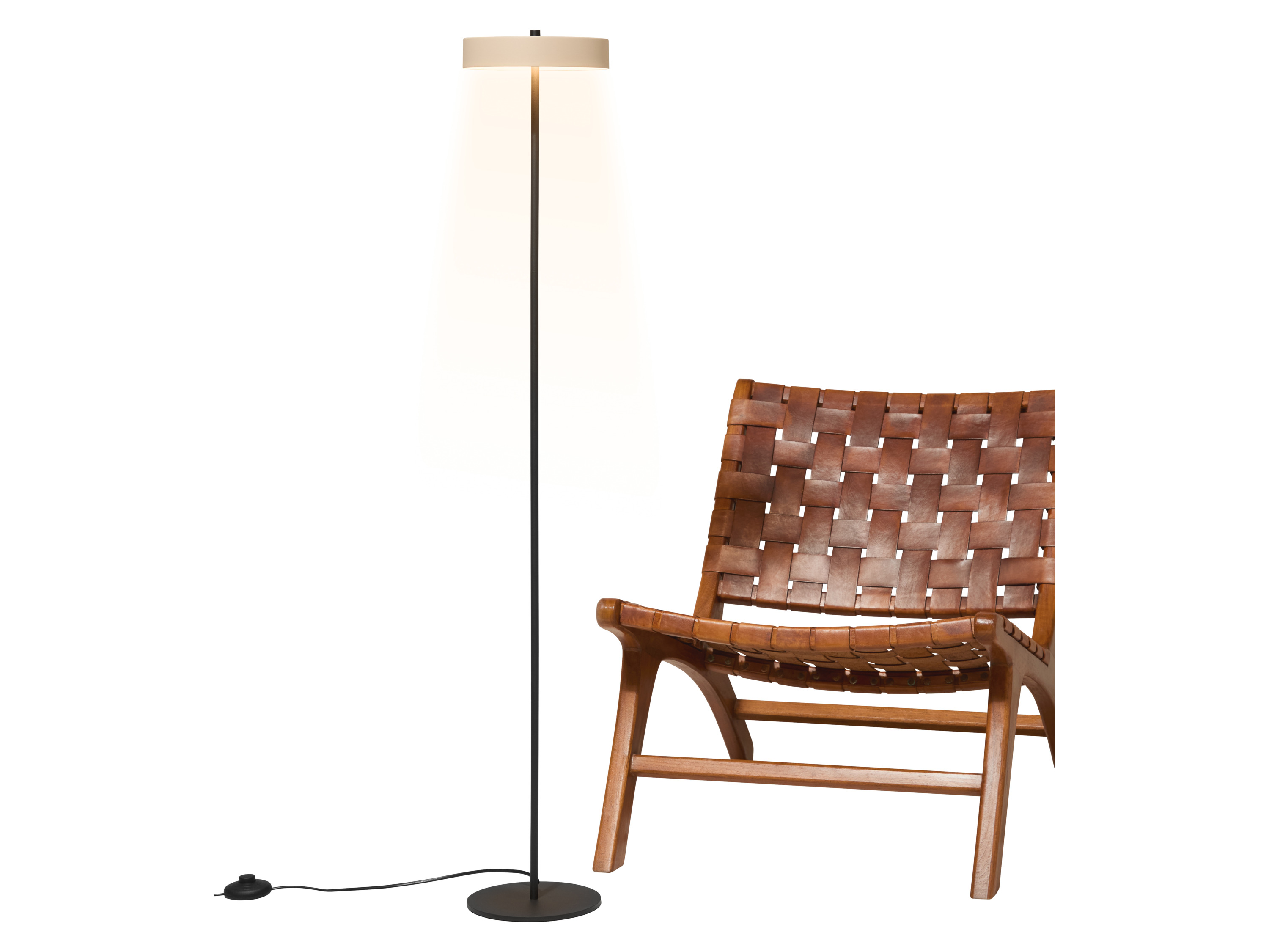 LIVARNO® LED-Stehleuchte (Beige)