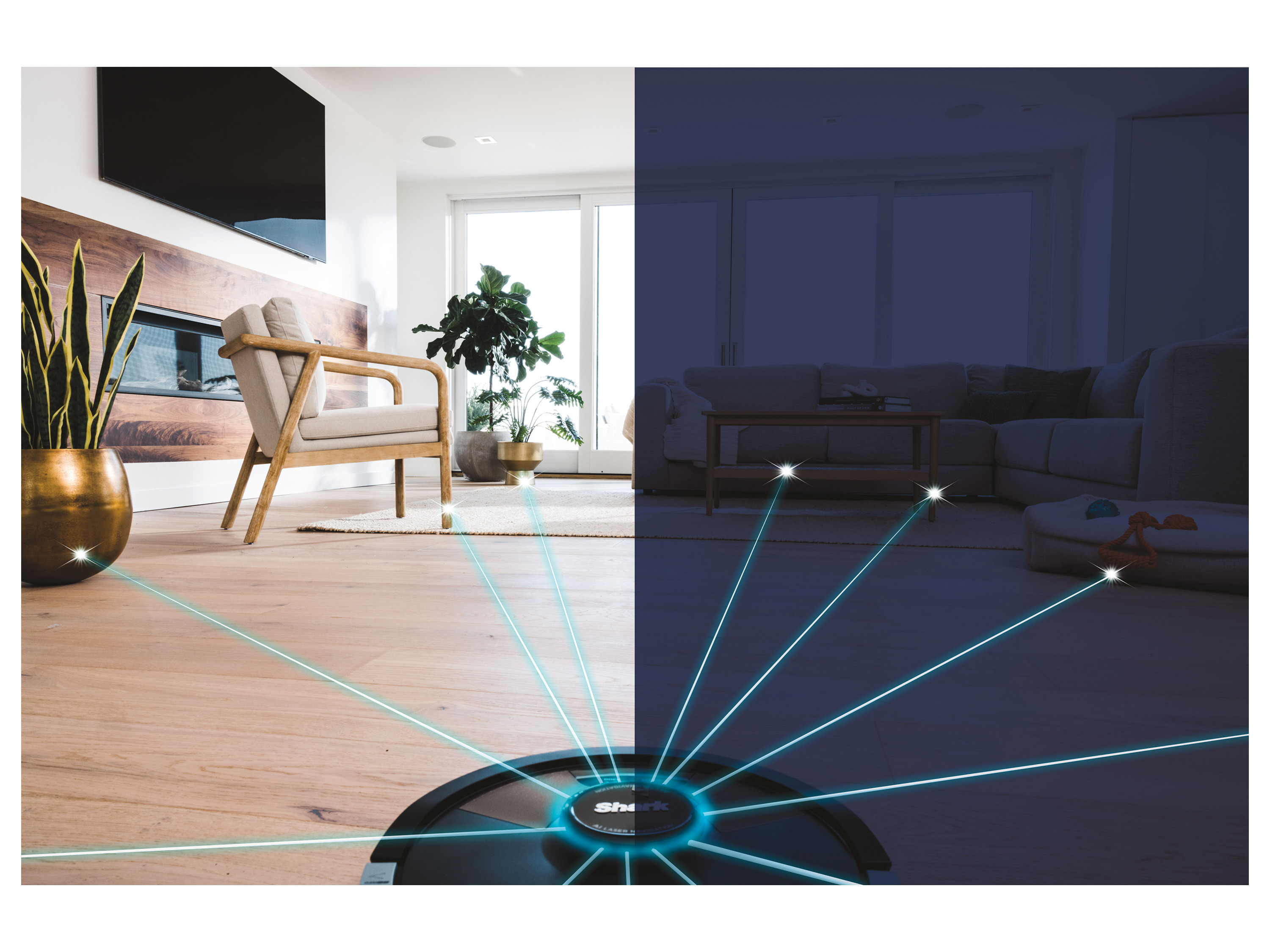 SHARK 2-in-1 Saug- und Wischroboter »RV2620WDEUWH Matrix Plus« Bild 2
