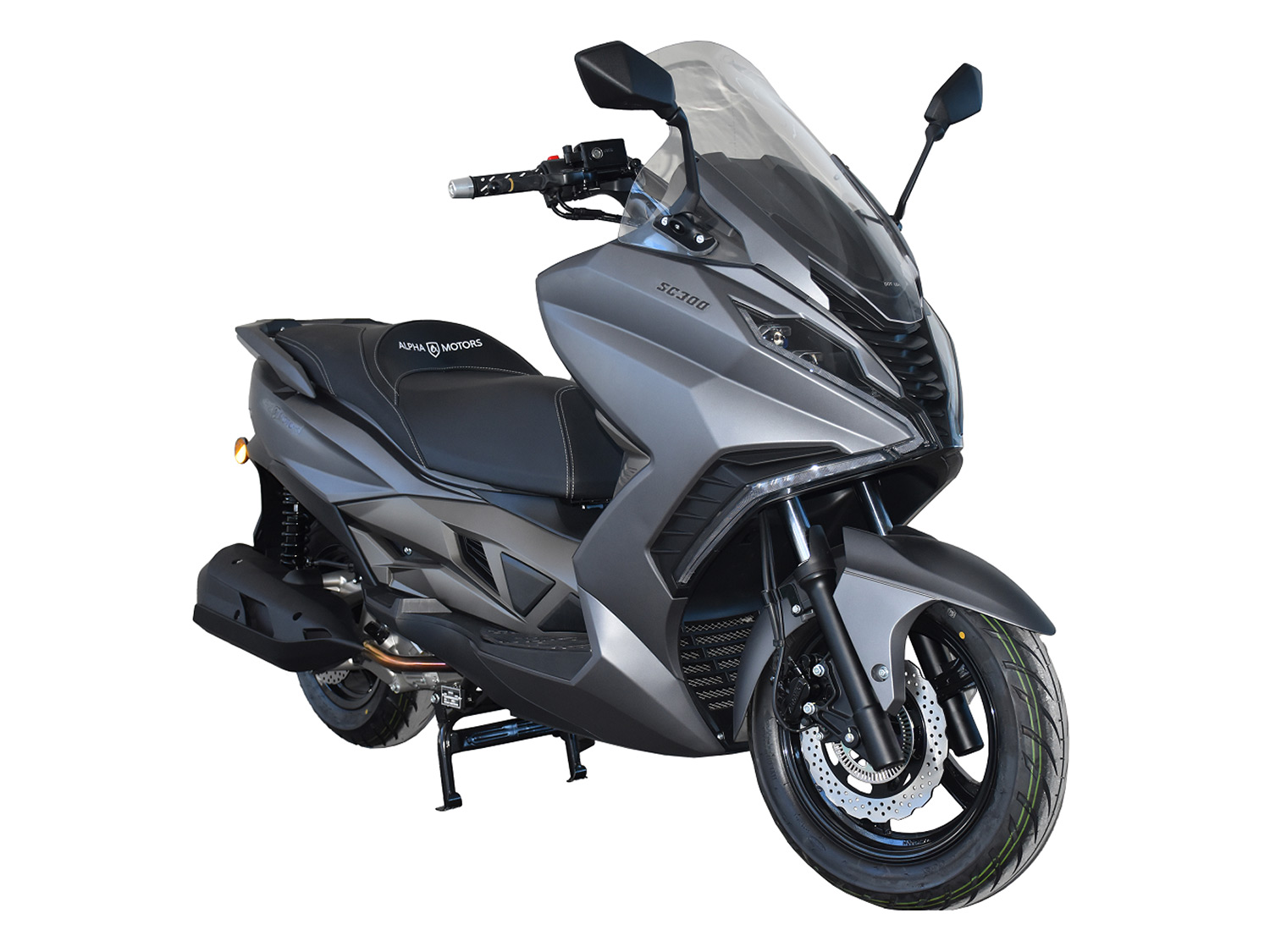 ALPHA MOTORS Motorroller Sport Cruiser 300 276 ccm 125 km/h EURO 5+ grau