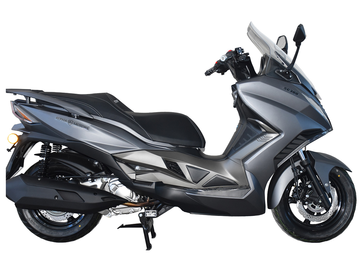 ALPHA MOTORS Motorroller Sport Cruiser 300 276 ccm 125 km/h EURO 5+ grau Bild 2