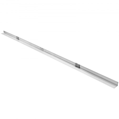 VEVOR 4267mm Glättbohle Estrichkelle aus Aluminiumlegierung Beton Abzieher, 134mm Breite für Große Abdeckung, Betonrüttler-Ersatzteil, Nivelliergerät zum Glätten Abziehen für Straßenbau Bodenebnung