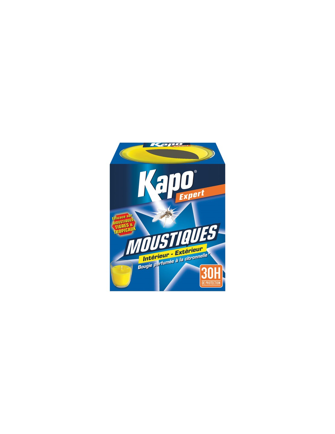 Bougie Anti-moustiques Kapo Protection Efficace Contre Les Moustiques En Extérieur - Kapo