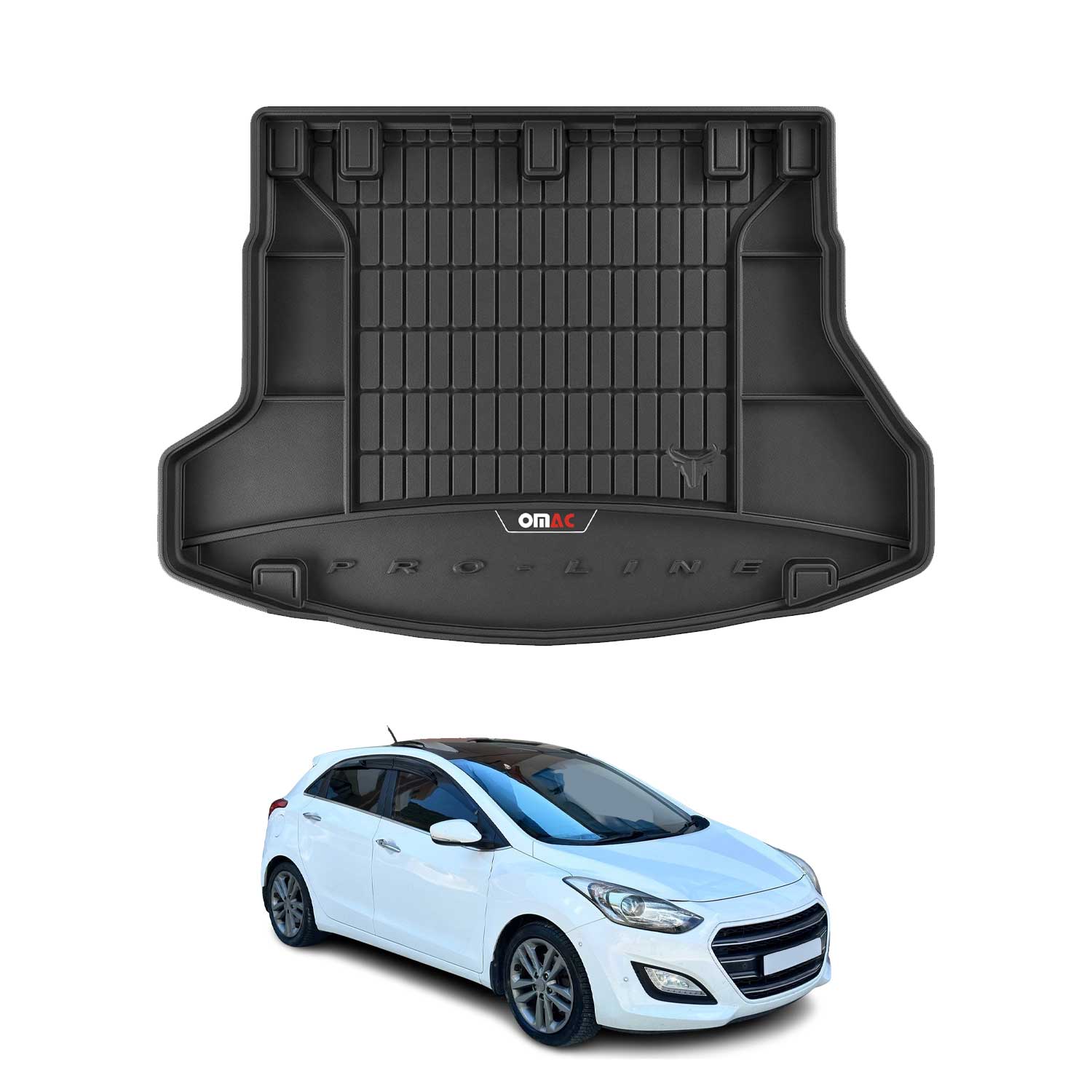 Omac Kofferraumwanne Für Hyundai I30 Kombi 2012-2017 Tpe