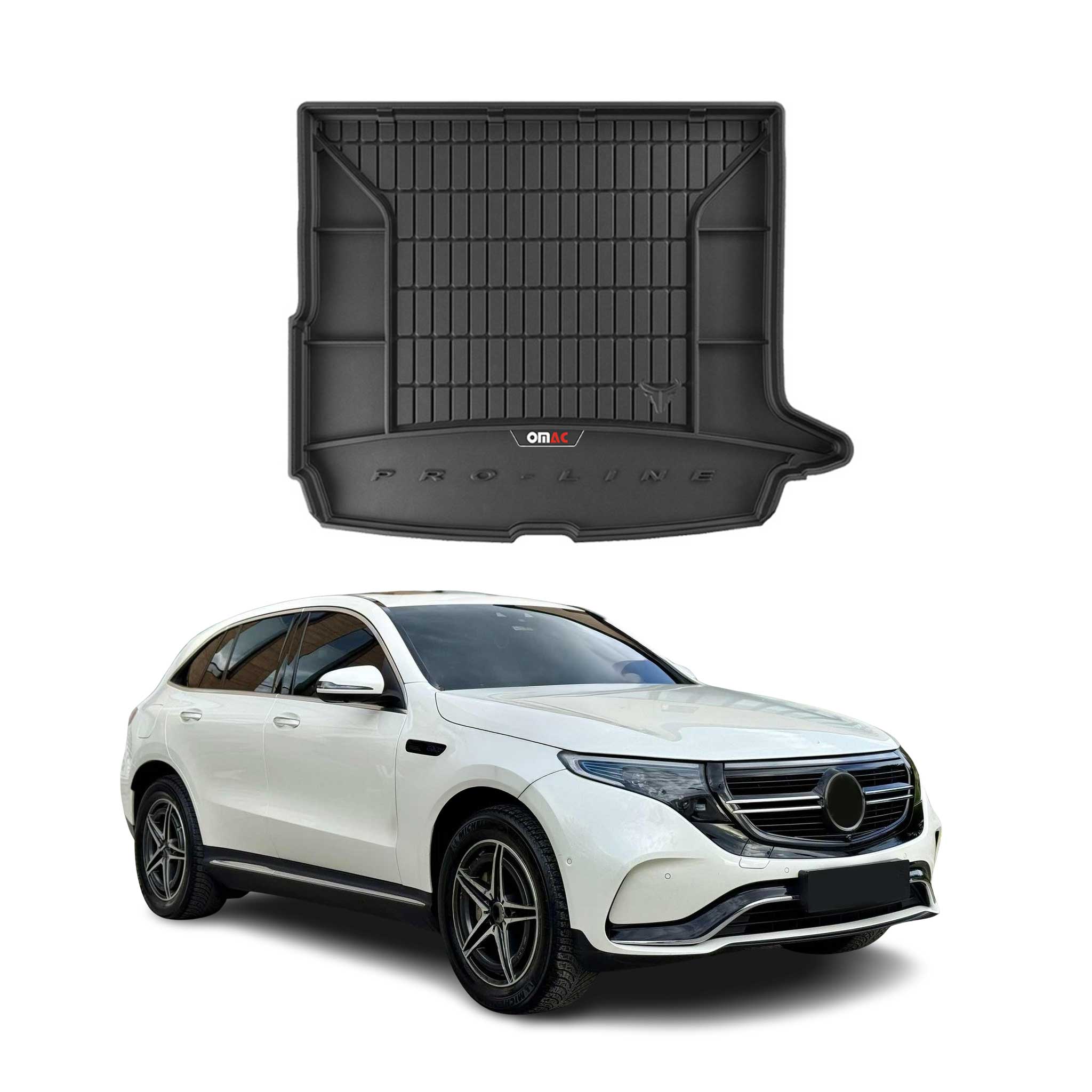 Omac Kofferraumwanne Für Mercedes Eqc 2019-2023 Tpe Schwarz