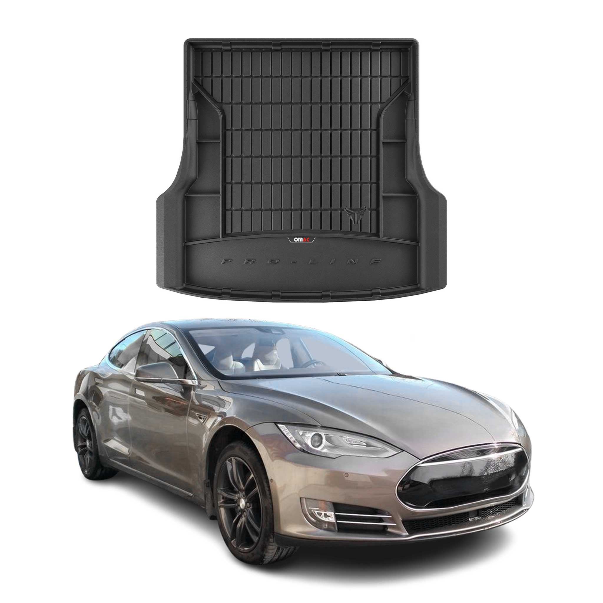 Omac Kofferraumwanne Für Tesla Model S 2013-2026 Obere Tpe