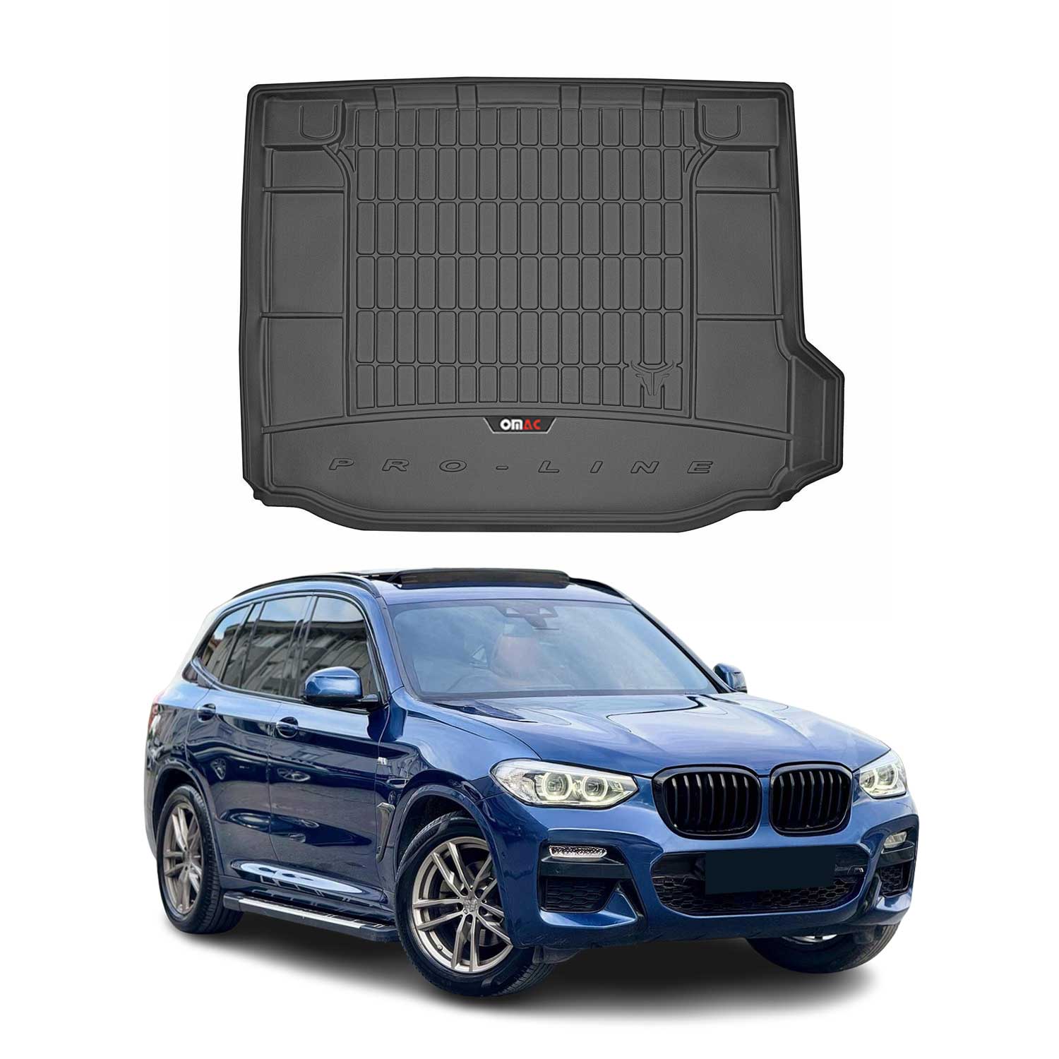 Omac Kofferraumwanne Für Bmw X3 G01 2017-2023 Schwarz