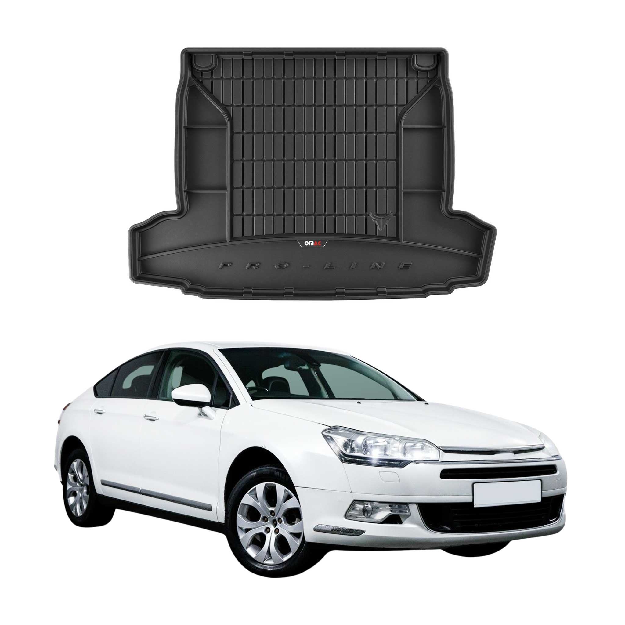 Omac Kofferraumwanne Für Citroen C5 2008-2017 Schwarz