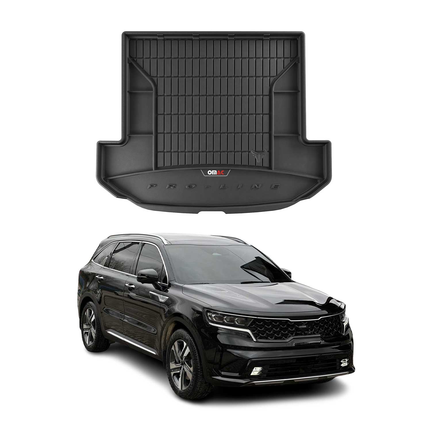 Omac Kofferraumwanne Für Kia Sorento Hybrid Phev 2021-26 Gummi
