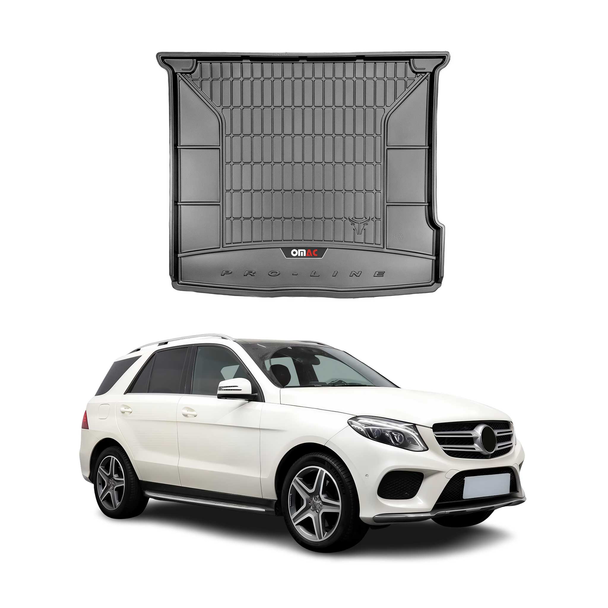 Kofferraumwanne Laderaumwanne Kompatibel Mit Mercedes Gle I 2015-2018 Omac Premium 3d Tpe