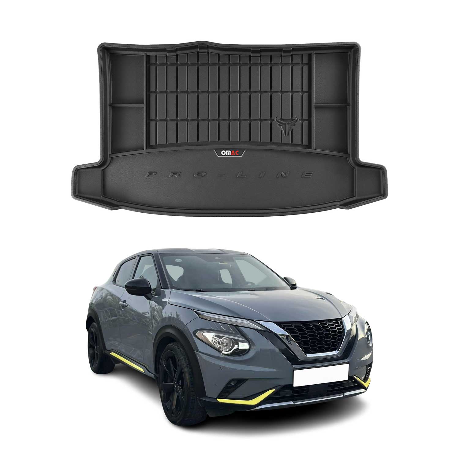 Omac Kofferraumwanne Für Nissan Juke 2019-2026 Gummi Tpe Schwarz