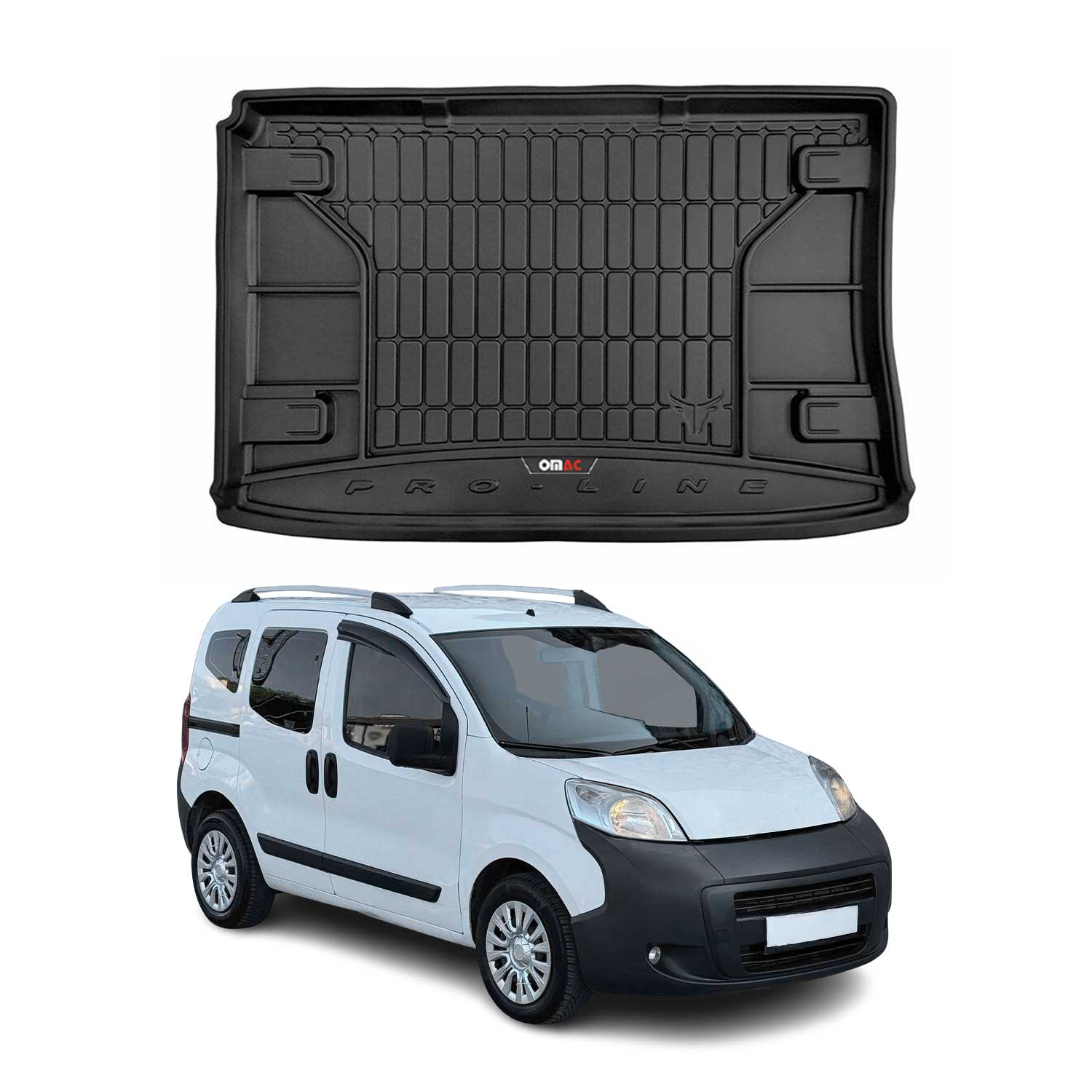 Omac Kofferraumwanne Für Peugeot Bipper Tepee 2008-2014