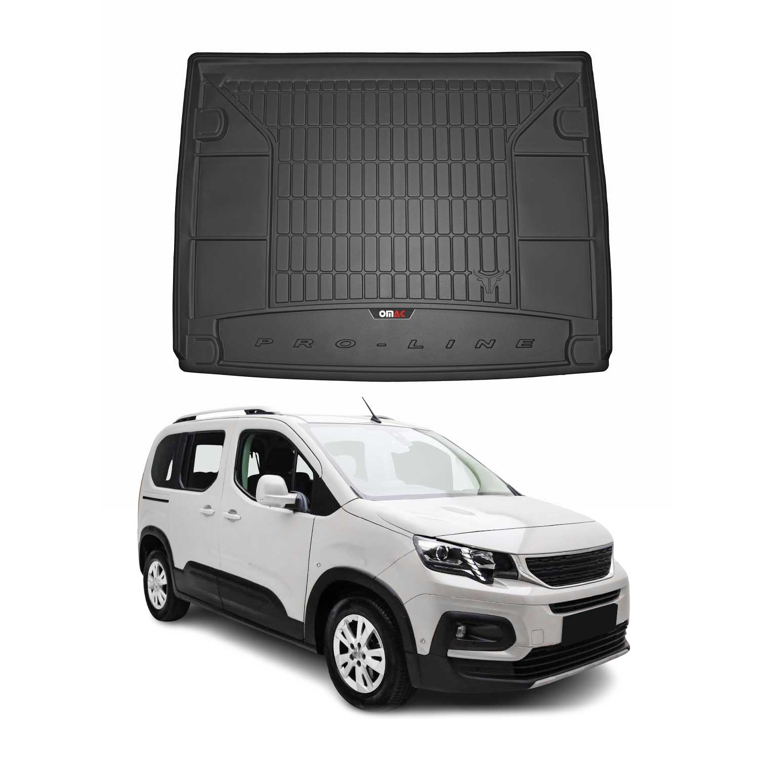 Omac Kofferraumwanne Für Peugeot Rifter 2018-2023 Tpe