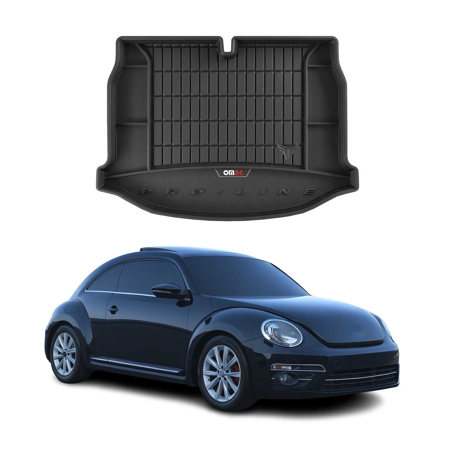 Omac Kofferraumwanne Für Vw Beetle 2011-2019 Tpe Schwarz