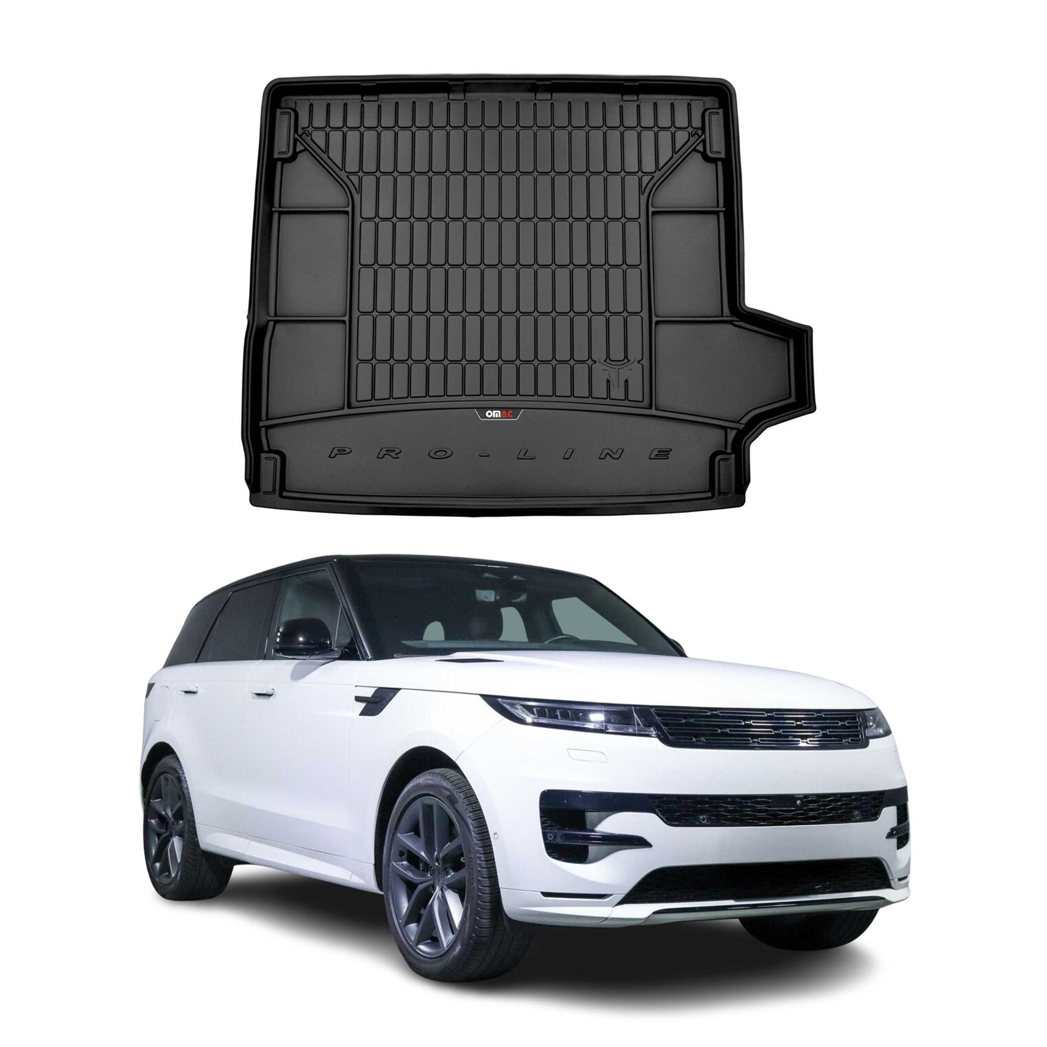Omac Kofferraumwanne Für Range Rover Sport 2013-2022 Tpe Schwarz