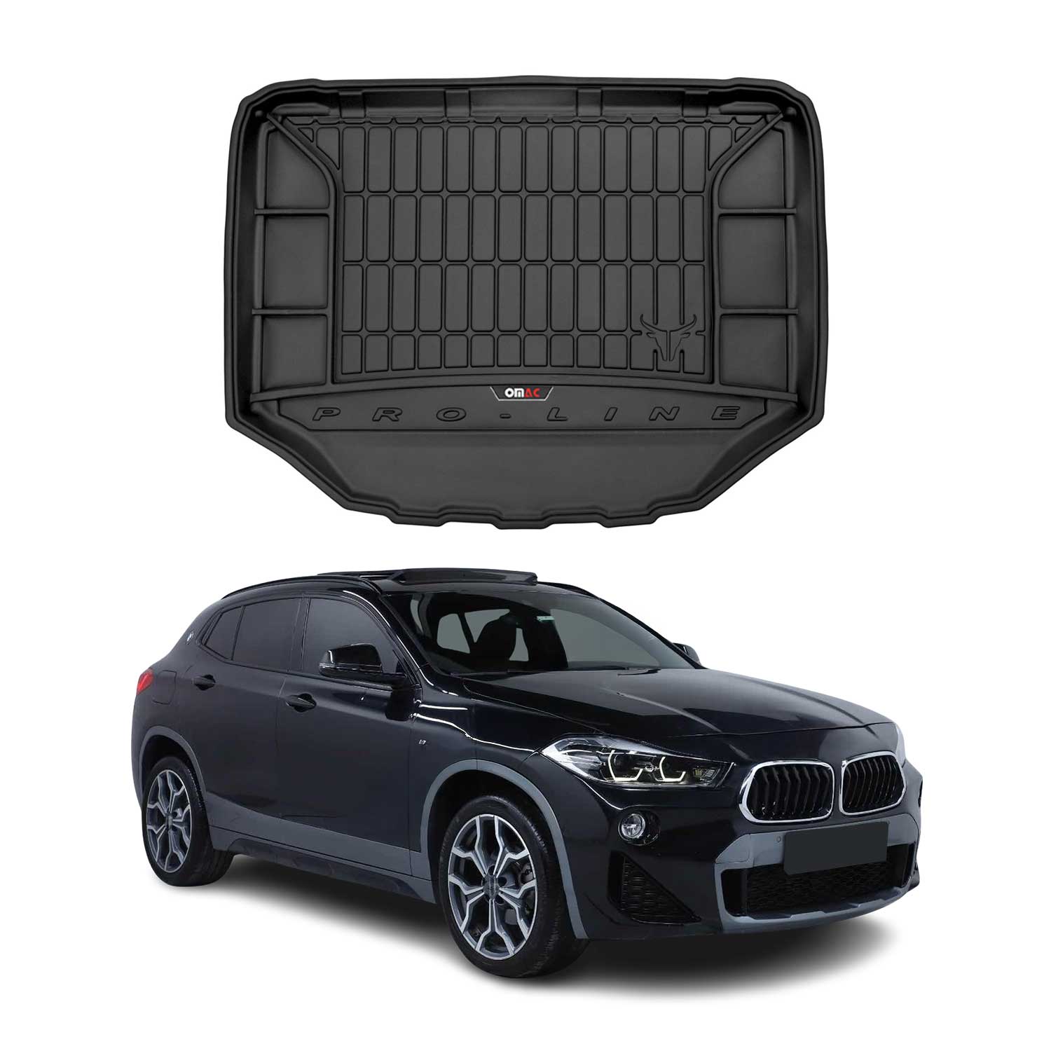 Omac Kofferraumwanne Für Bmw X2 F39 2018-2023 Untere Tpe