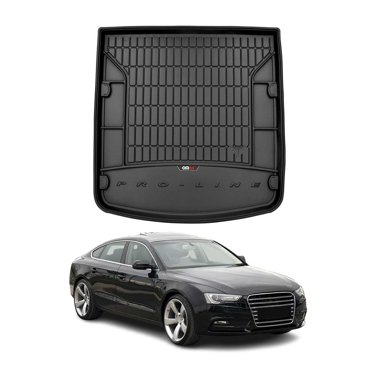 Omac Kofferraumwanne Für Audi A5 Sportback 2009-2011 Pre-fl Tpe