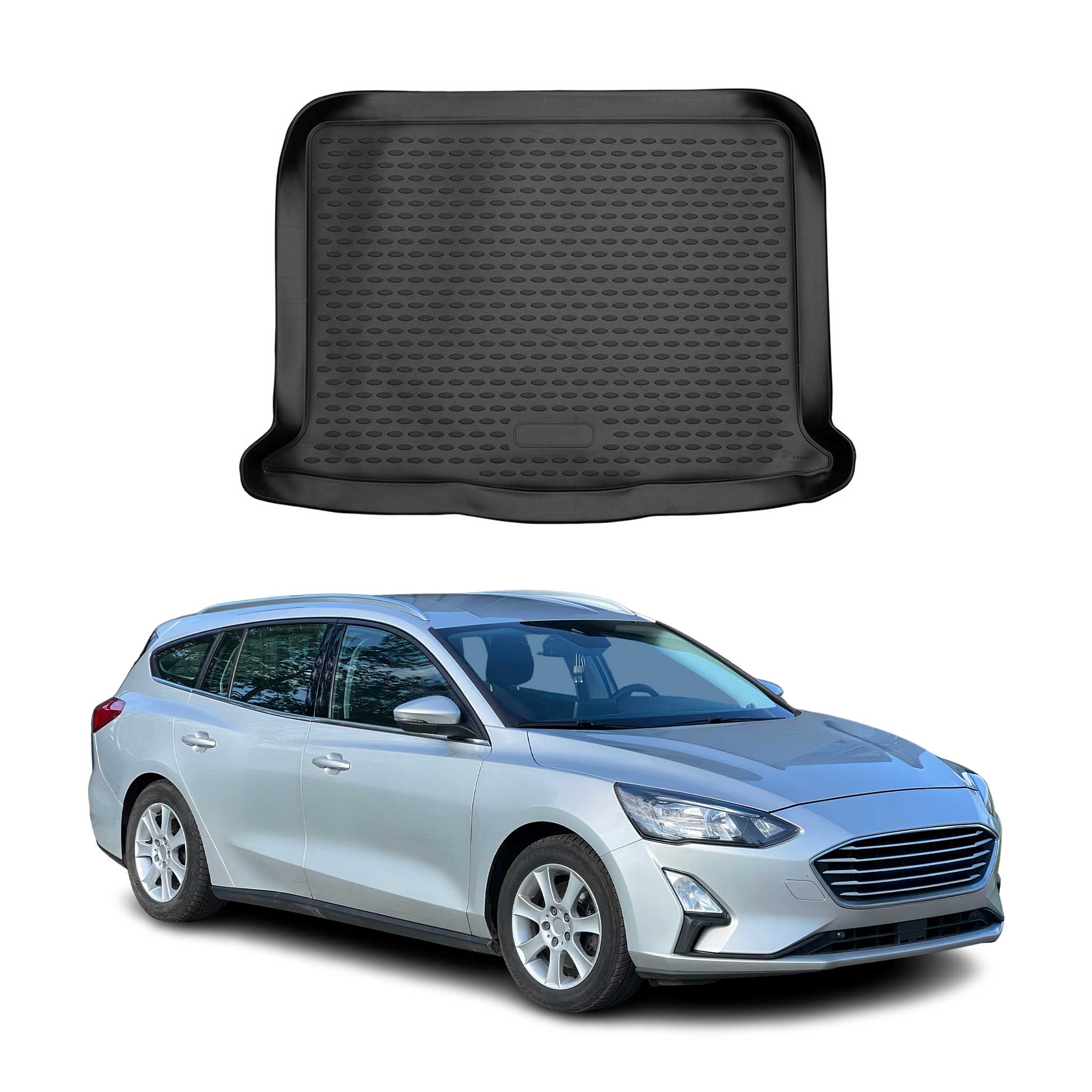 Omac Kofferraumwanne Für Ford Focus Turnier 2019-2025 Untere Gummi