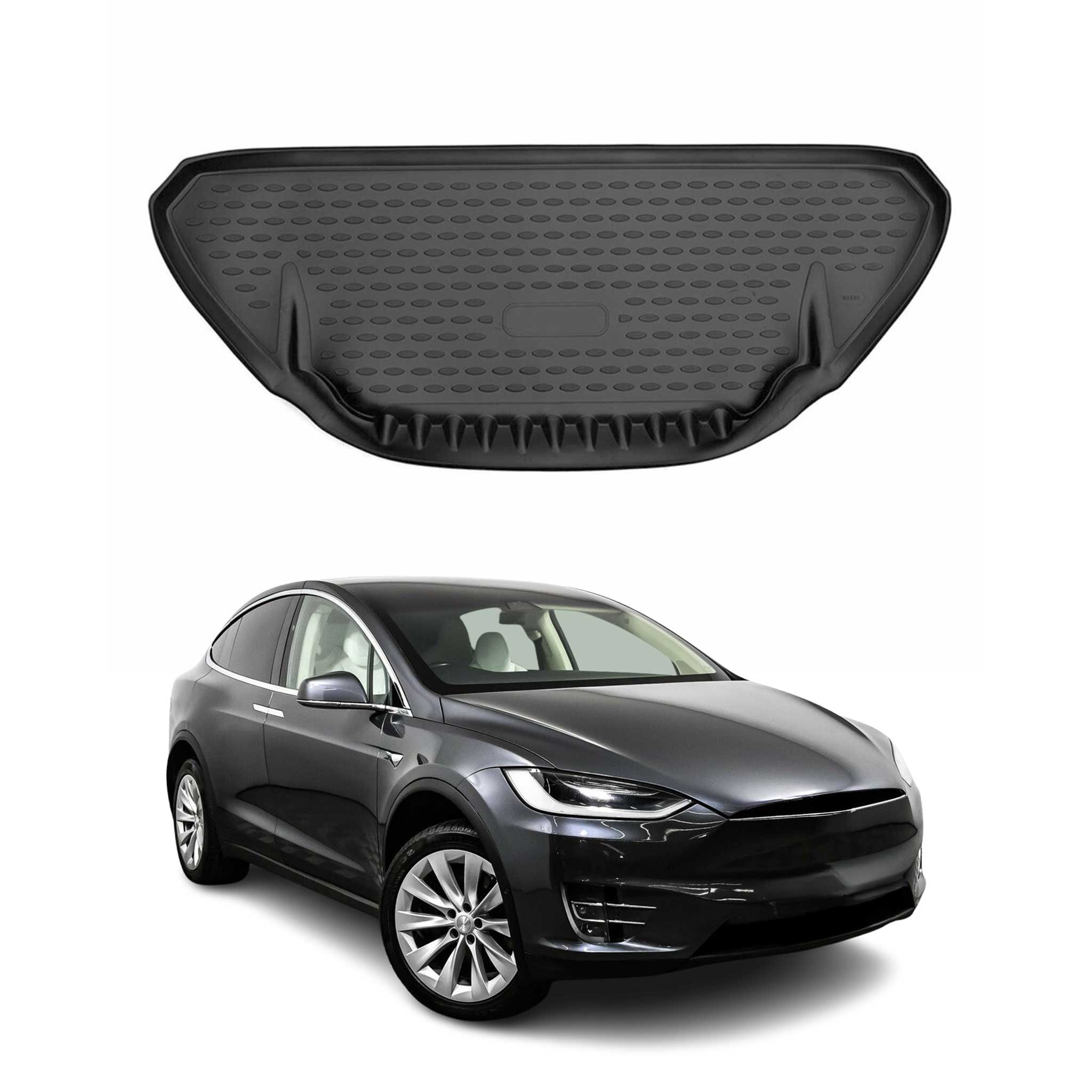 Omac Kofferraumwanne Für Tesla Model X 2016-2020 Tpe Schwarz