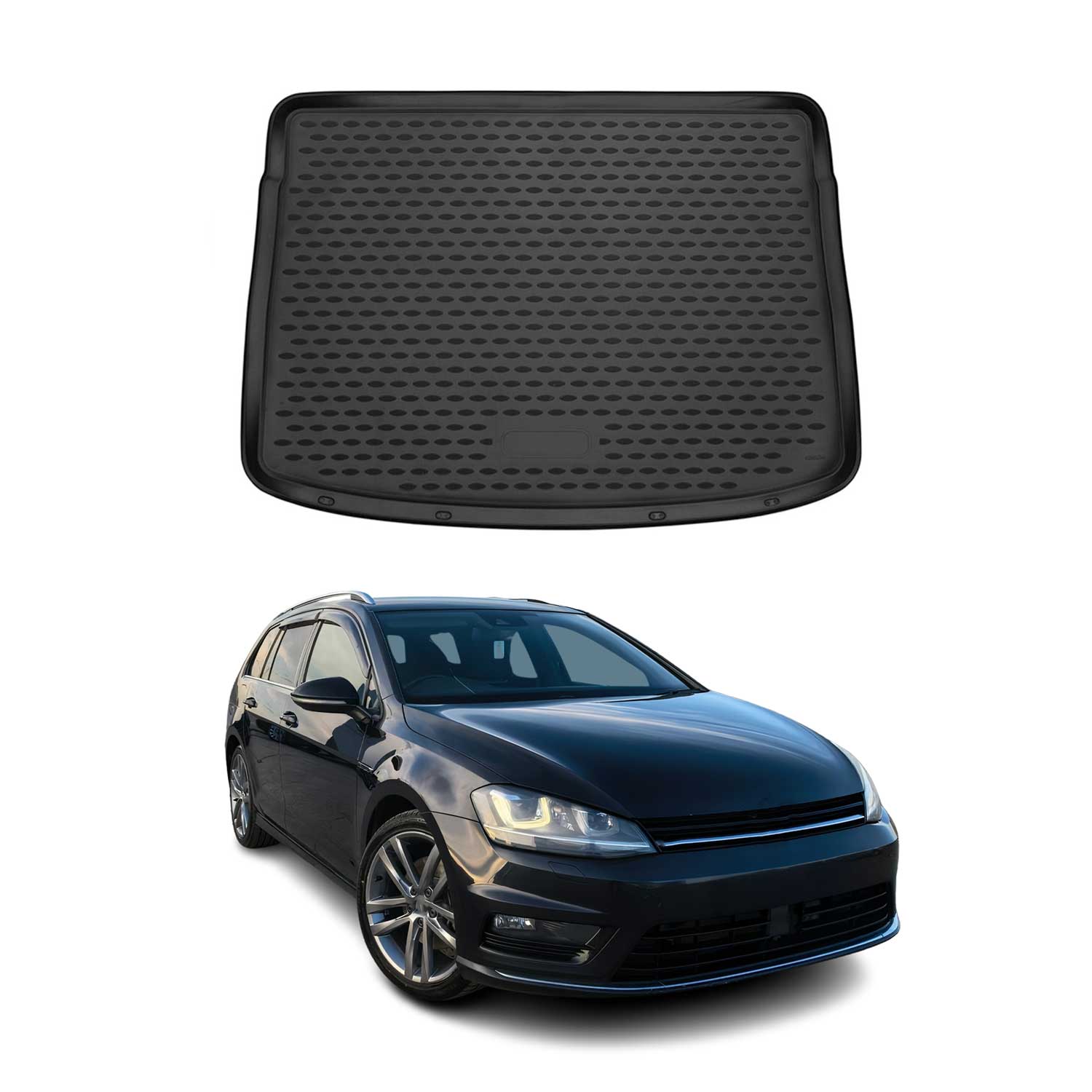 Omac Kofferraumwanne Für Vw Golf Mk7 Variant 2013-2020 Tpe