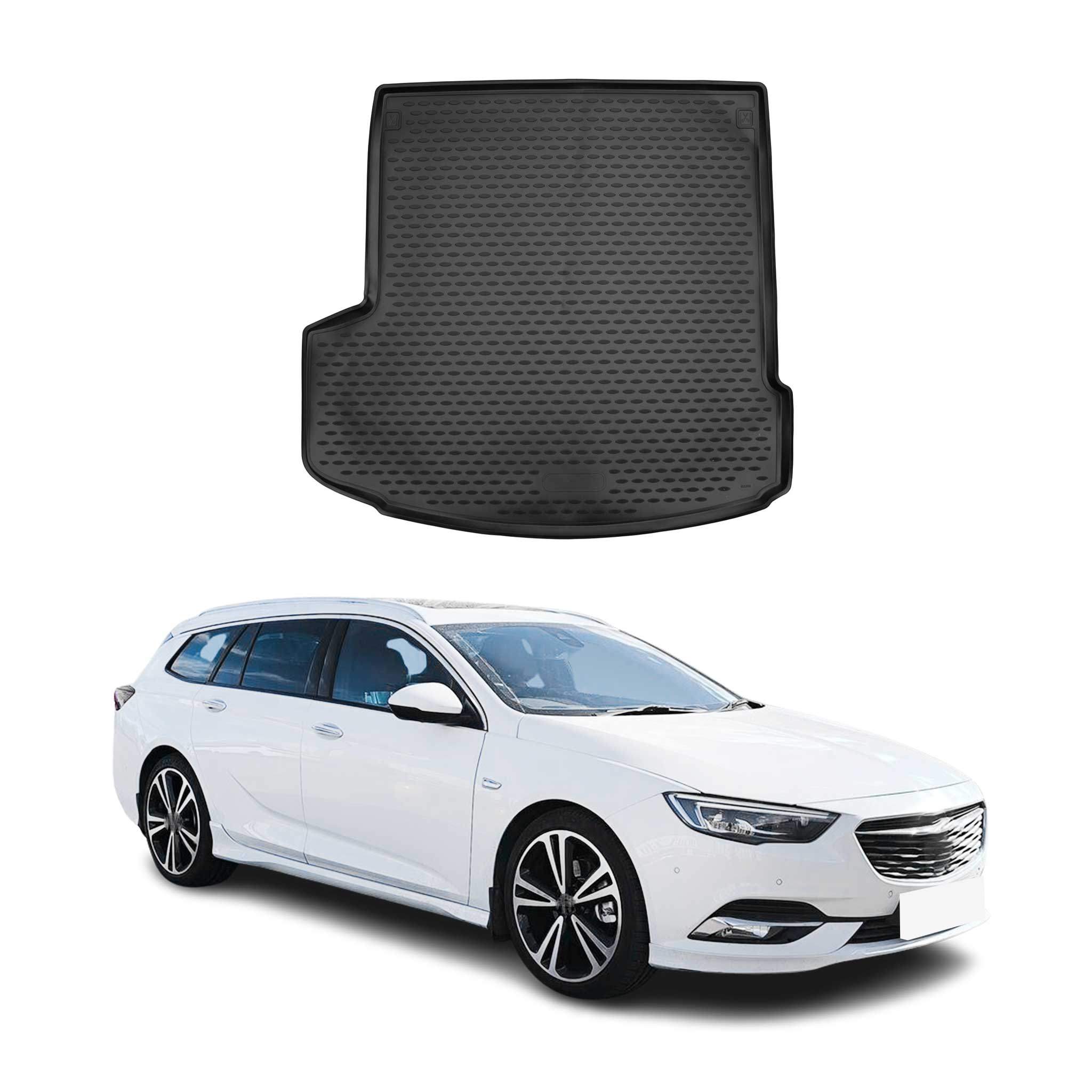 Omac Kofferraumwanne Für Opel Insignia 2017-2021 Tpe Schwarz
