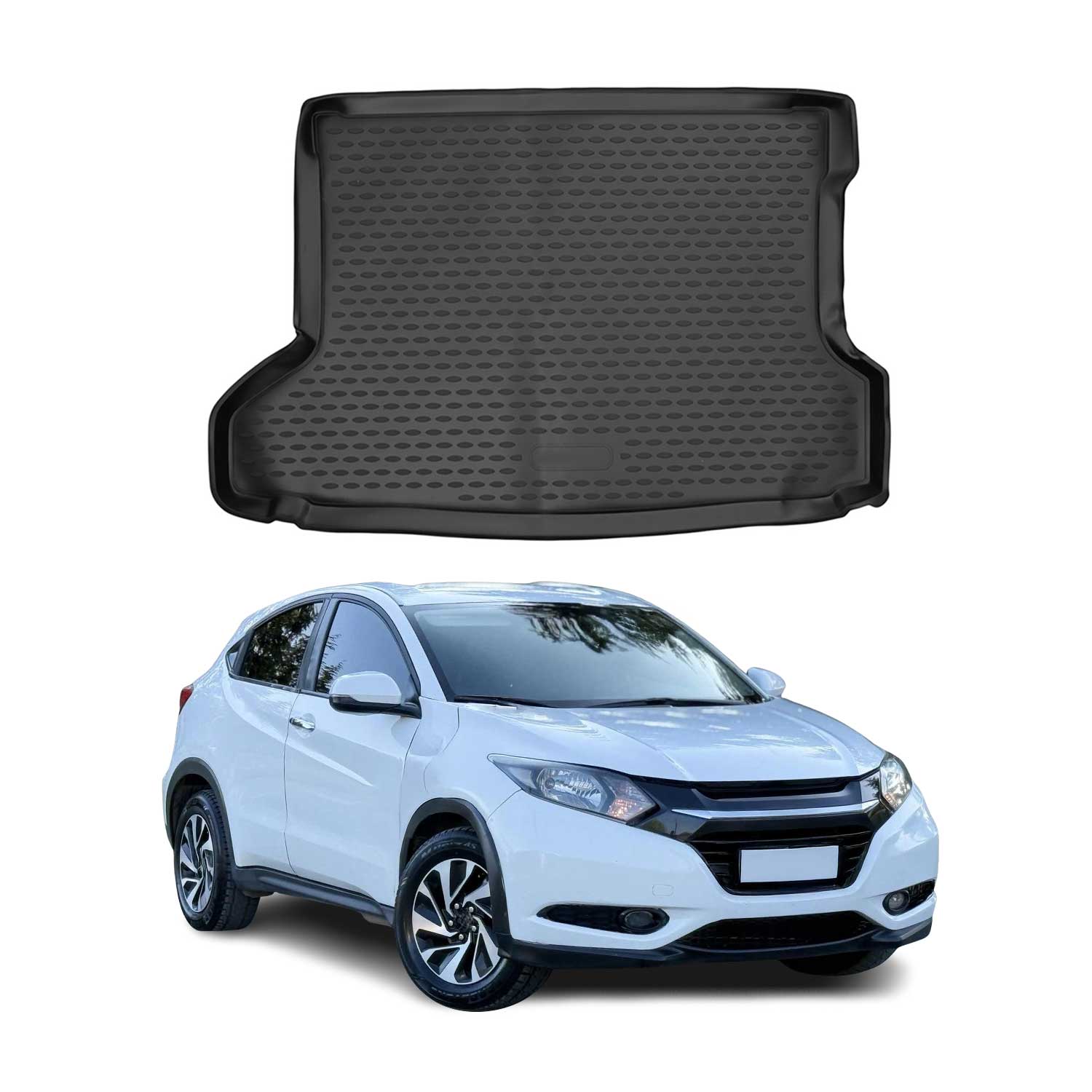 Omac Kofferraumwanne Für Honda Hr-v 2015-2021 Tpe Schwarz