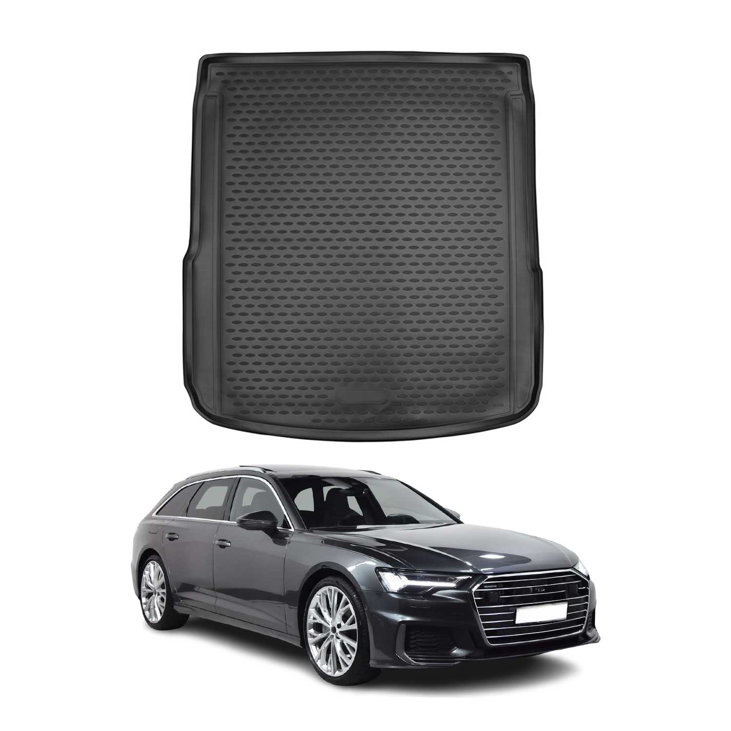 Omac Kofferraumwanne Für Audi A6 C8 Avant Allroad 2018-2025 Tpe