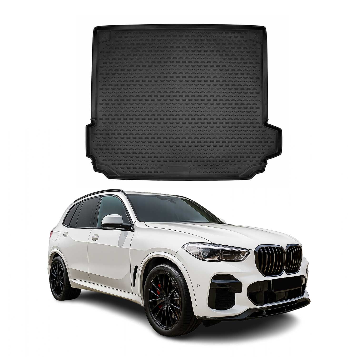 Omac Kofferraumwanne Für Bmw X5 G05 2019-2026 Gummi Tpe Schwarz