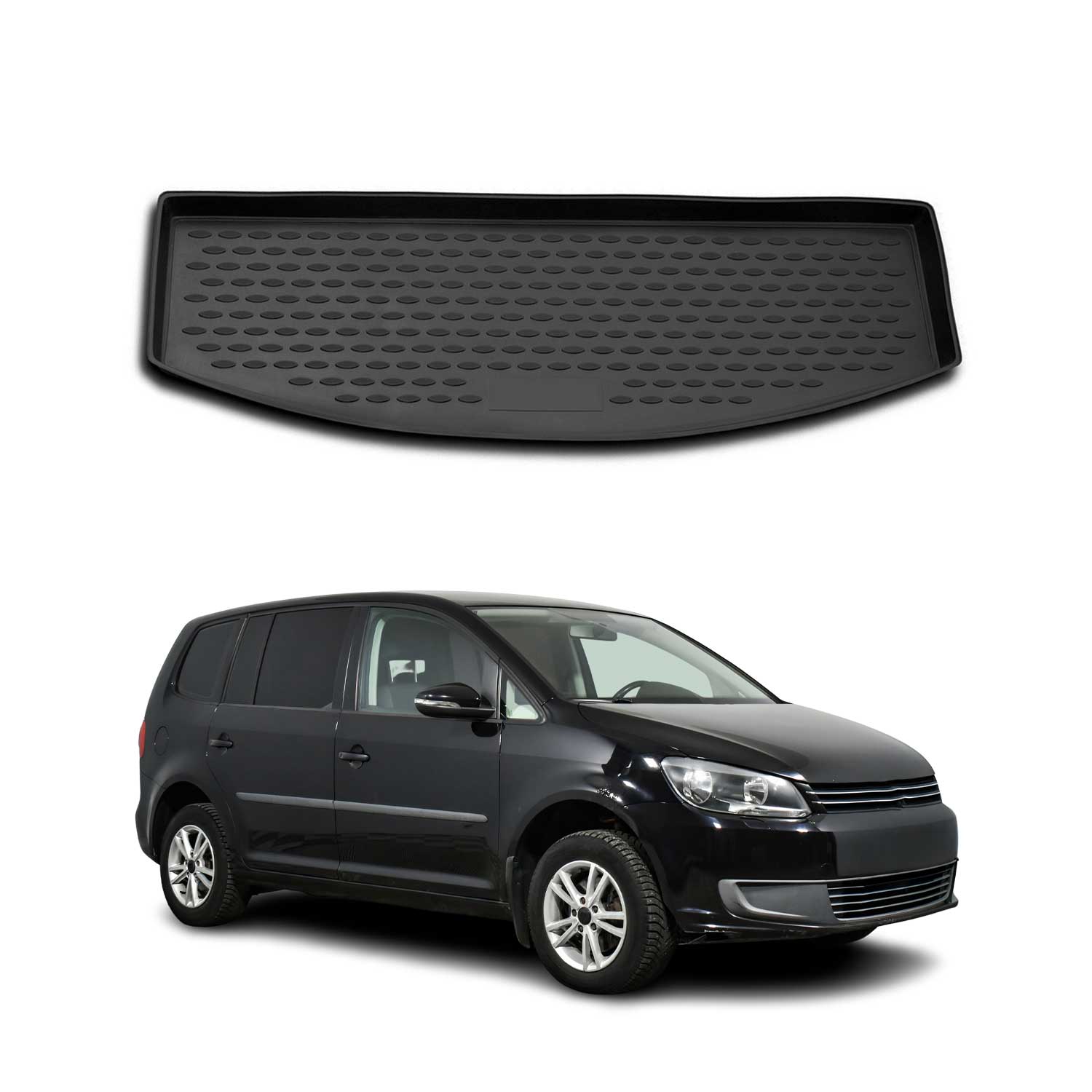 Omac Kofferraumwanne Für Vw Touran 2003-2015 Gummi Tpe