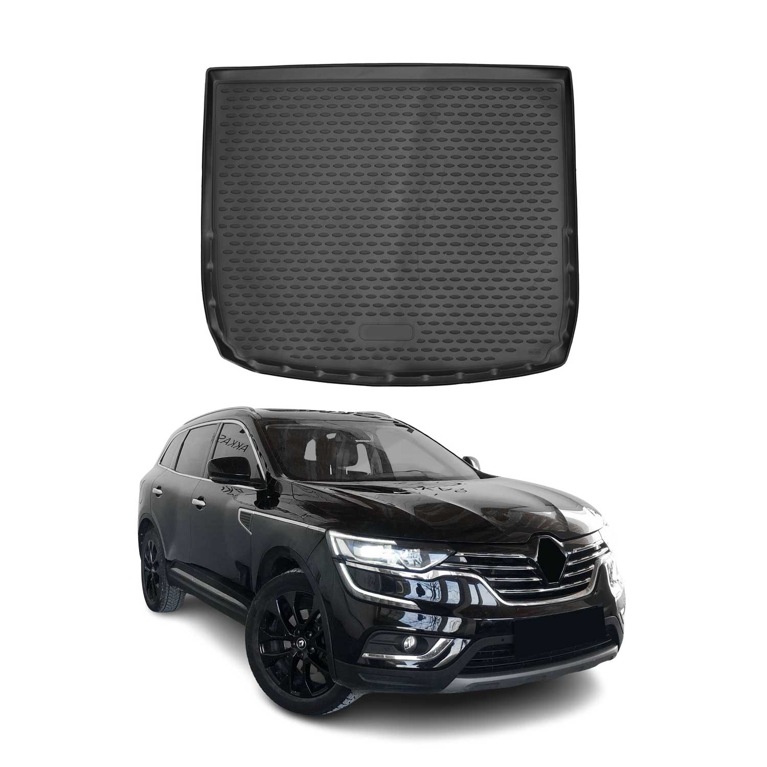 Omac Kofferraumwanne Für Renault Koleos Hc 2016-2023 Gummi Tpe Schwarz