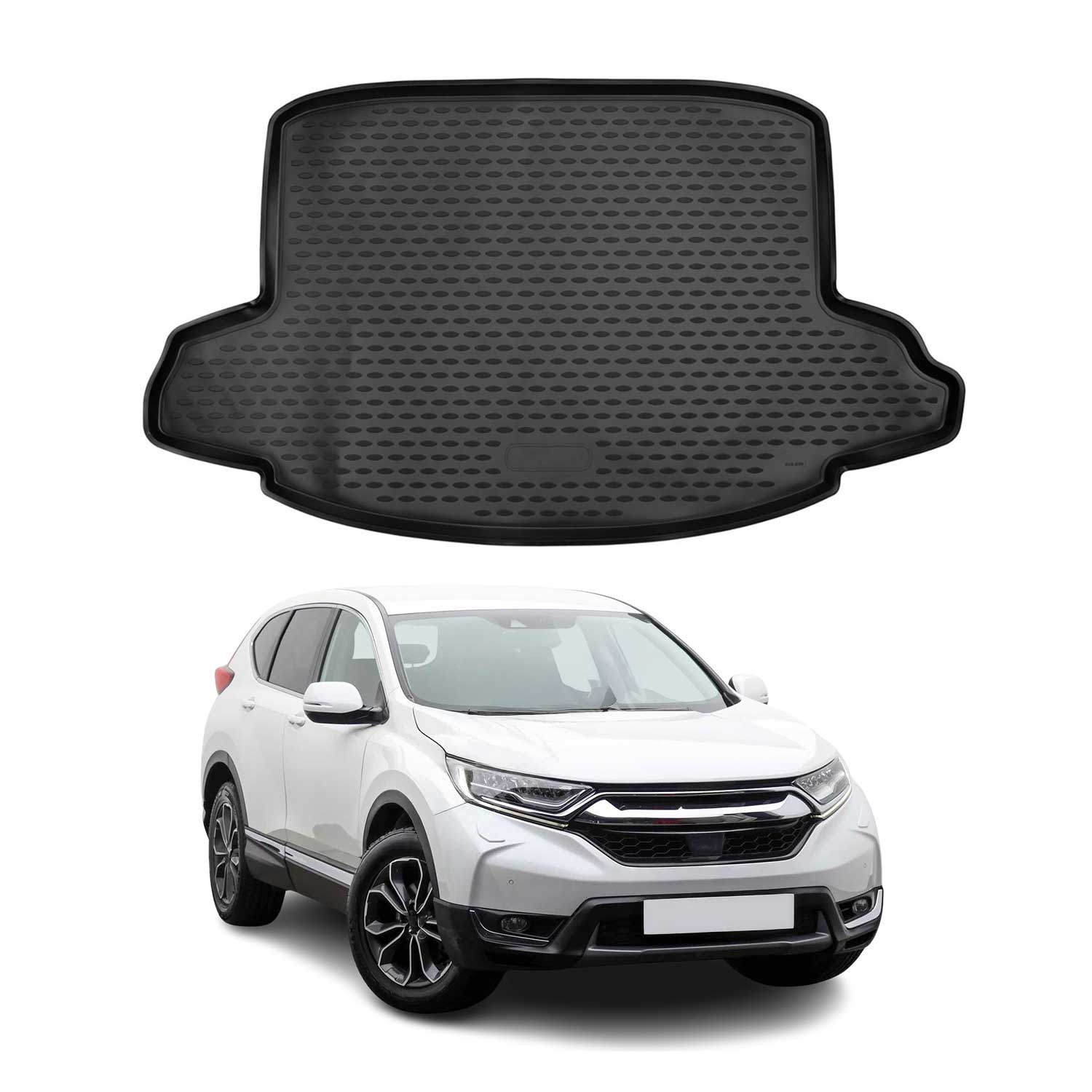 Omac Kofferraumwanne Für Honda Cr-v 2017-2022 Gummi Tpe Schwarz
