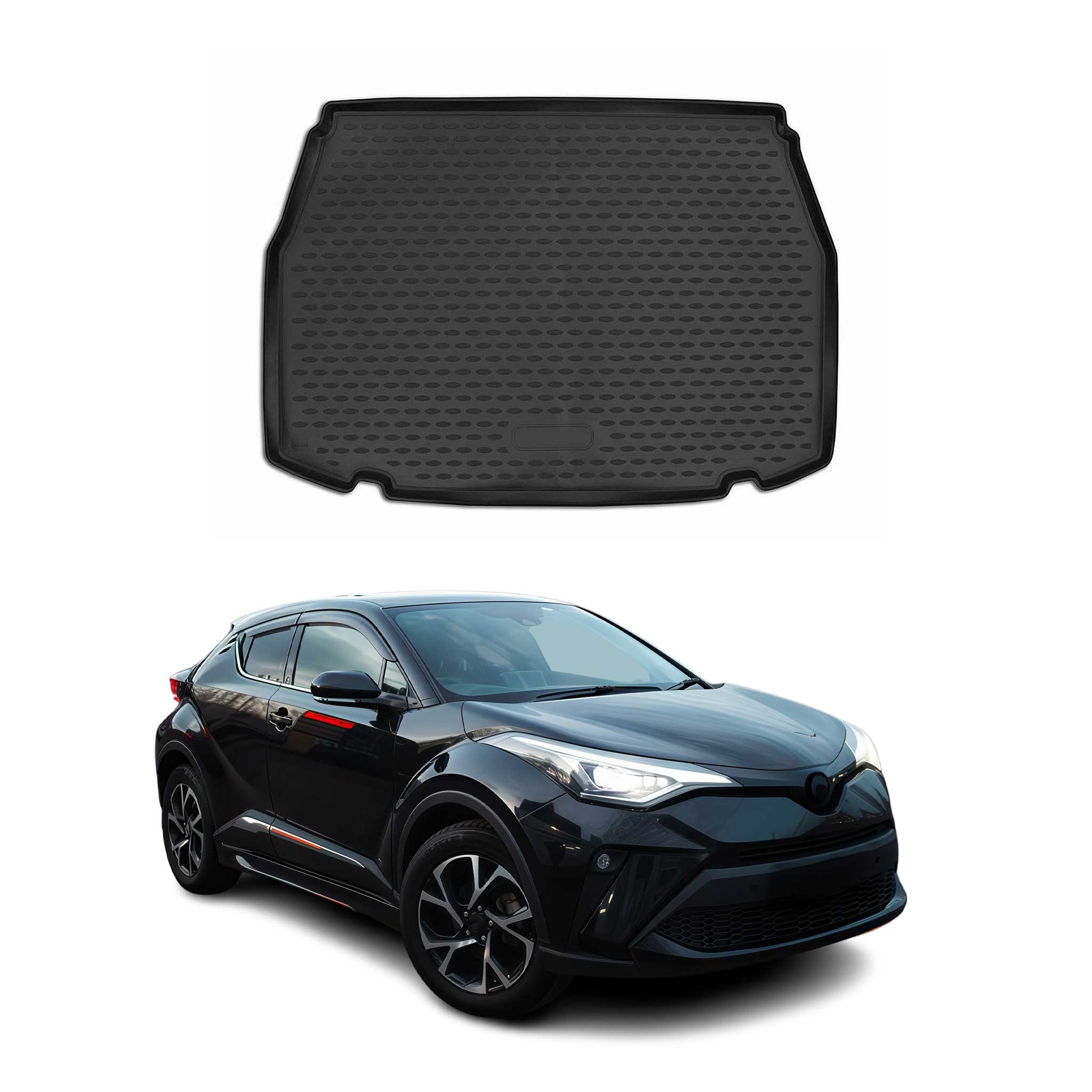 Omac Kofferraumwanne Für Toyota C-hr 2016-2024 Tpe Schwarz