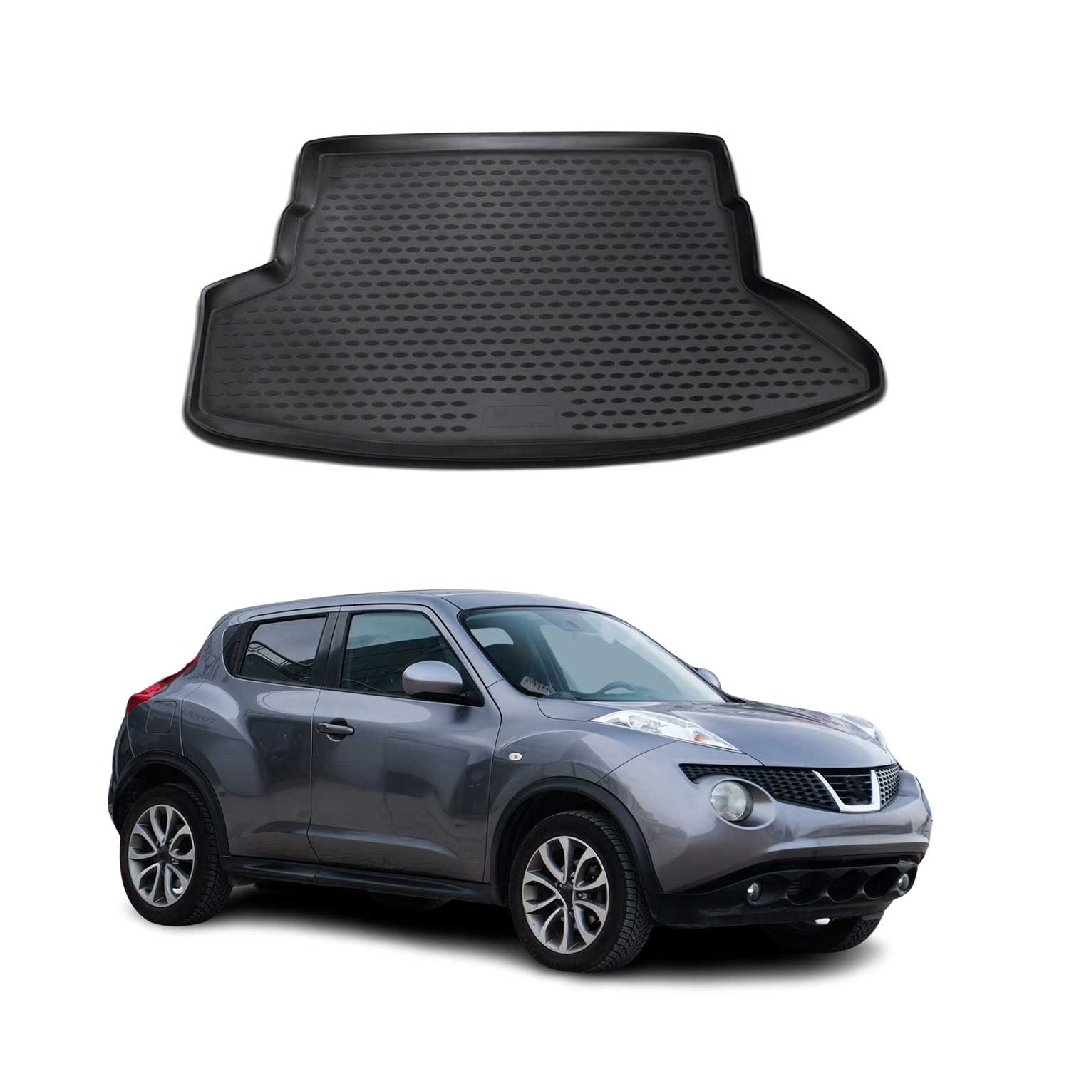 Omac Kofferraumwanne Für Nissan Juke 2010-2019 Tpe Schwarz