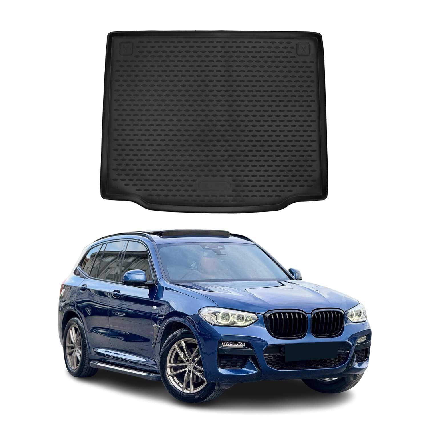 Omac Kofferraumwanne Für Bmw X3 G01 2017-2024 Tpe Schwarz