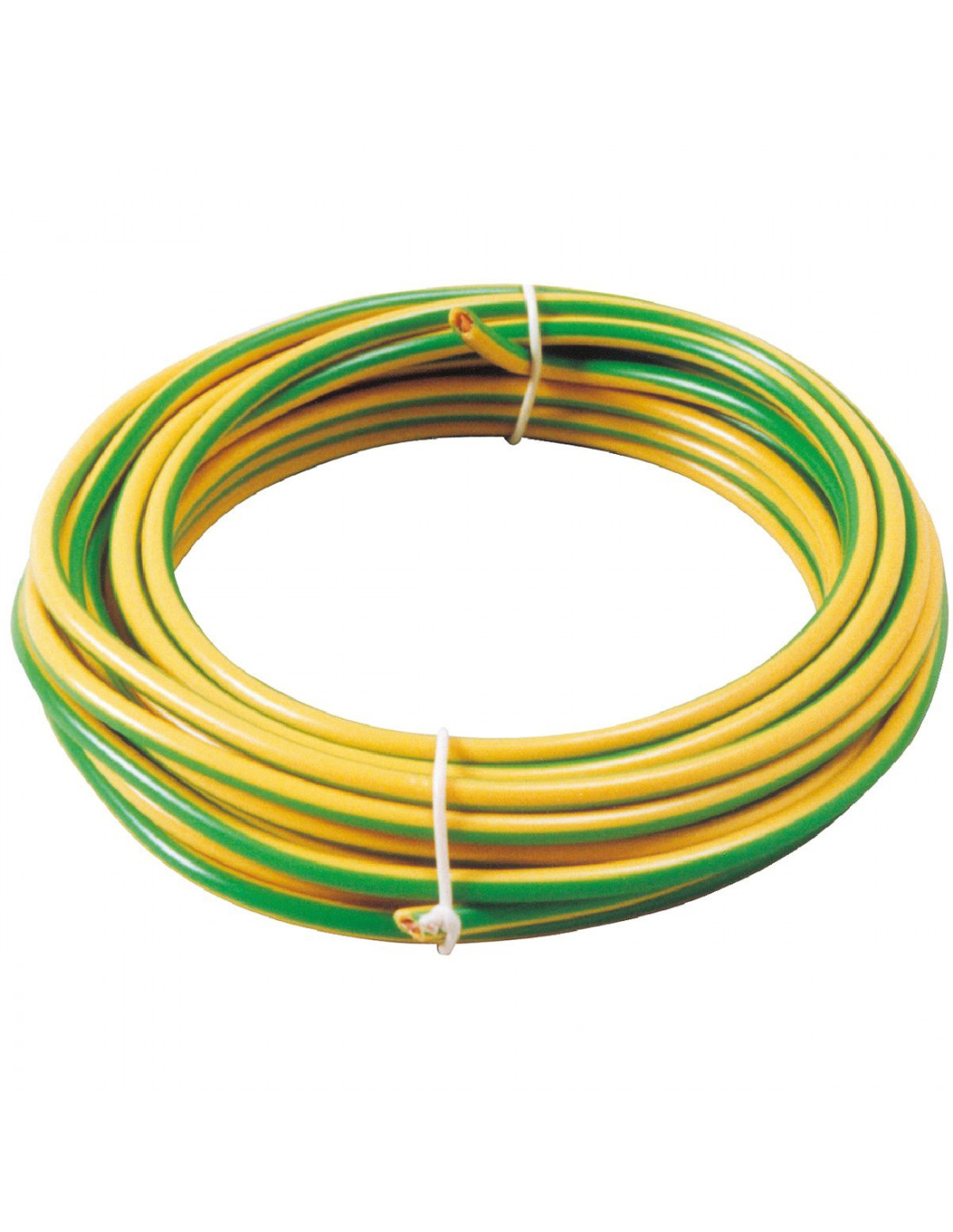 Fil Ho7vu 1.5mm2 J/v Conducteur Rigide Monoconducteur - Dhome