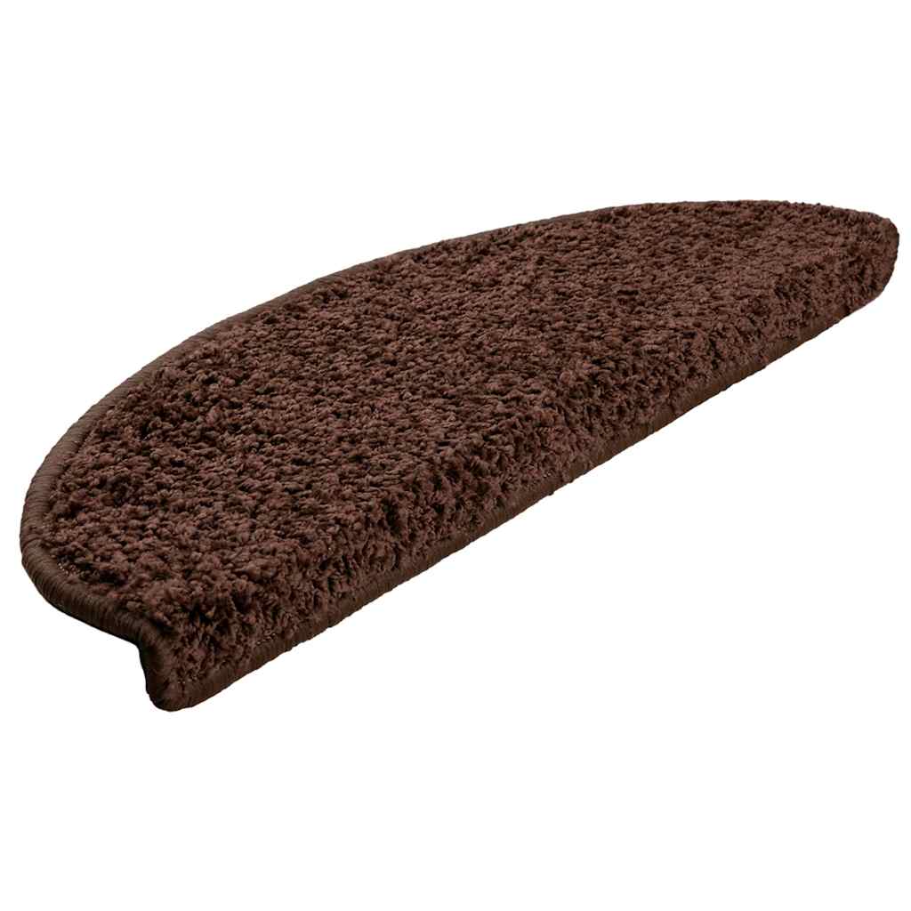 Maison Exclusive - Stufenmatten 20 Stk. 65x21x4 Cm Braun Halbrund