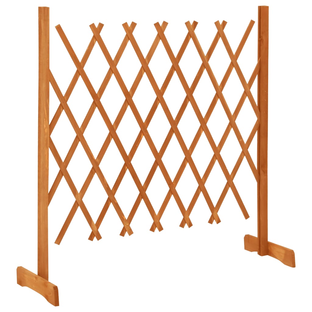 Maison Exclusive - Garten-rankzaun Orange 120x90 Cm Massivholz Ta