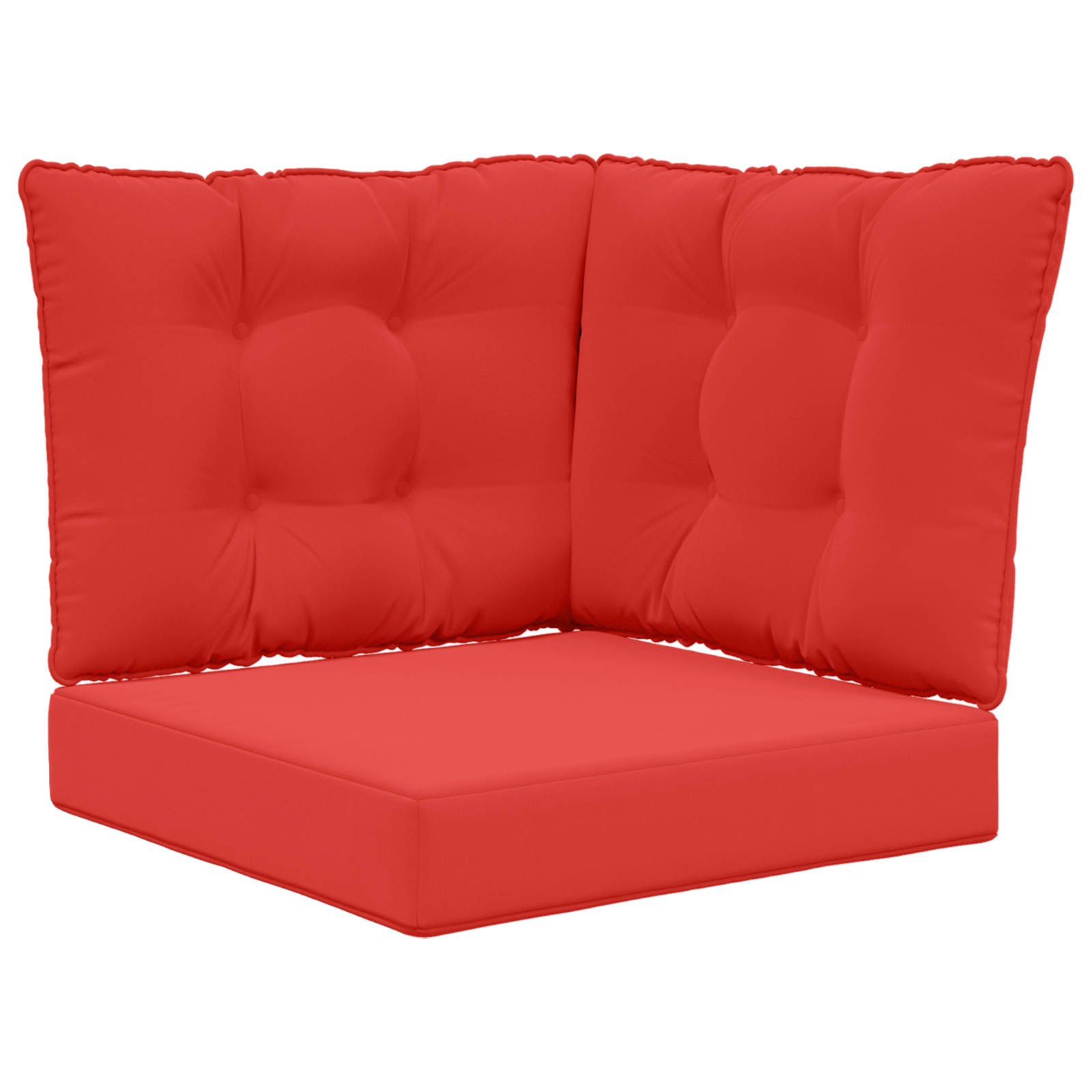 Maison Exclusive - Sofakissen Für Draußen Polyester Rot 50,5 X 50