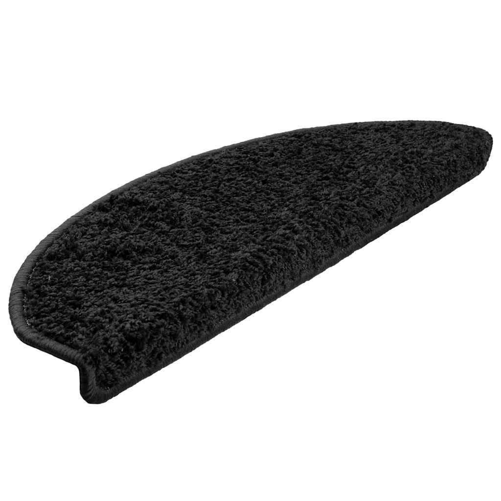 Maison Exclusive - Stufenmatten 30 Stk. 65x21x4 Cm Schwarz Halbru