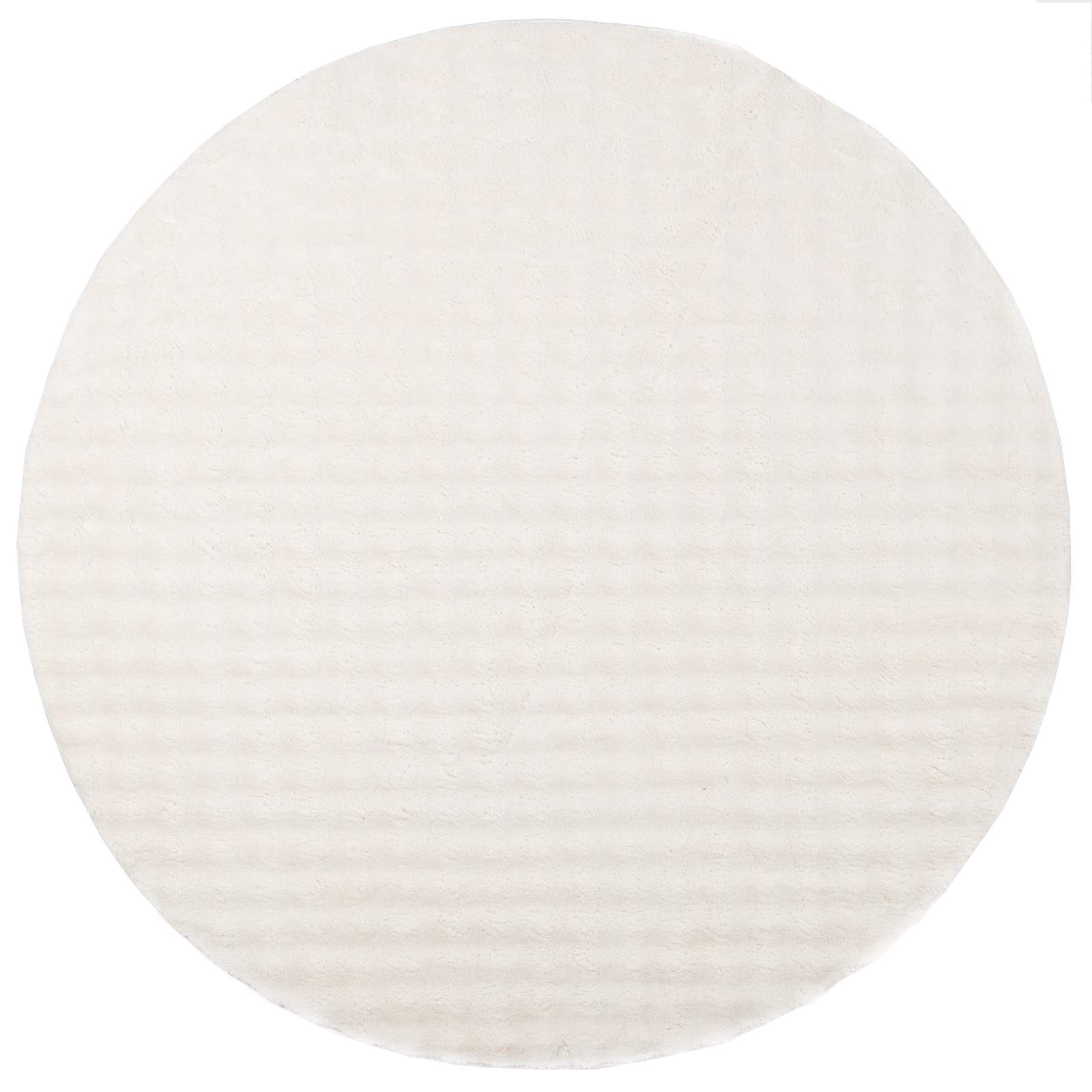 Maison Exclusive - Bereichsteppiche Rund Sirolo Creme Ø 200 Cm Po