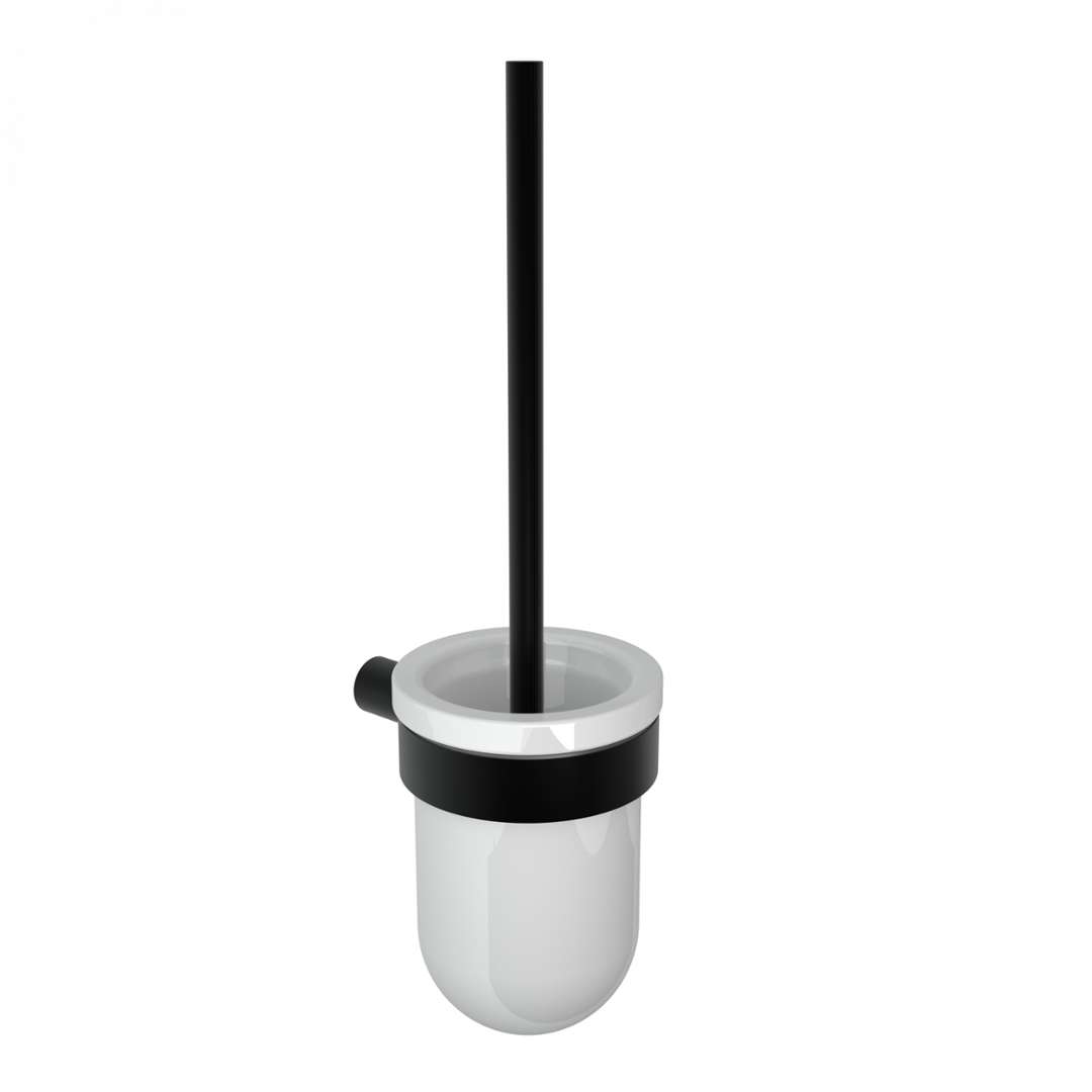 Nimco Bormo - Wand-wc-bürste Mit Halter, Mattschwarz Brc 11094ku-90