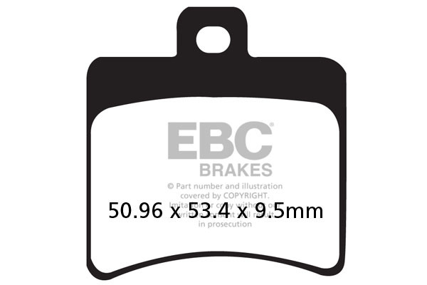 Ebc Fa298 Bremsbeläge (satz Für 1 Bremsscheibe)